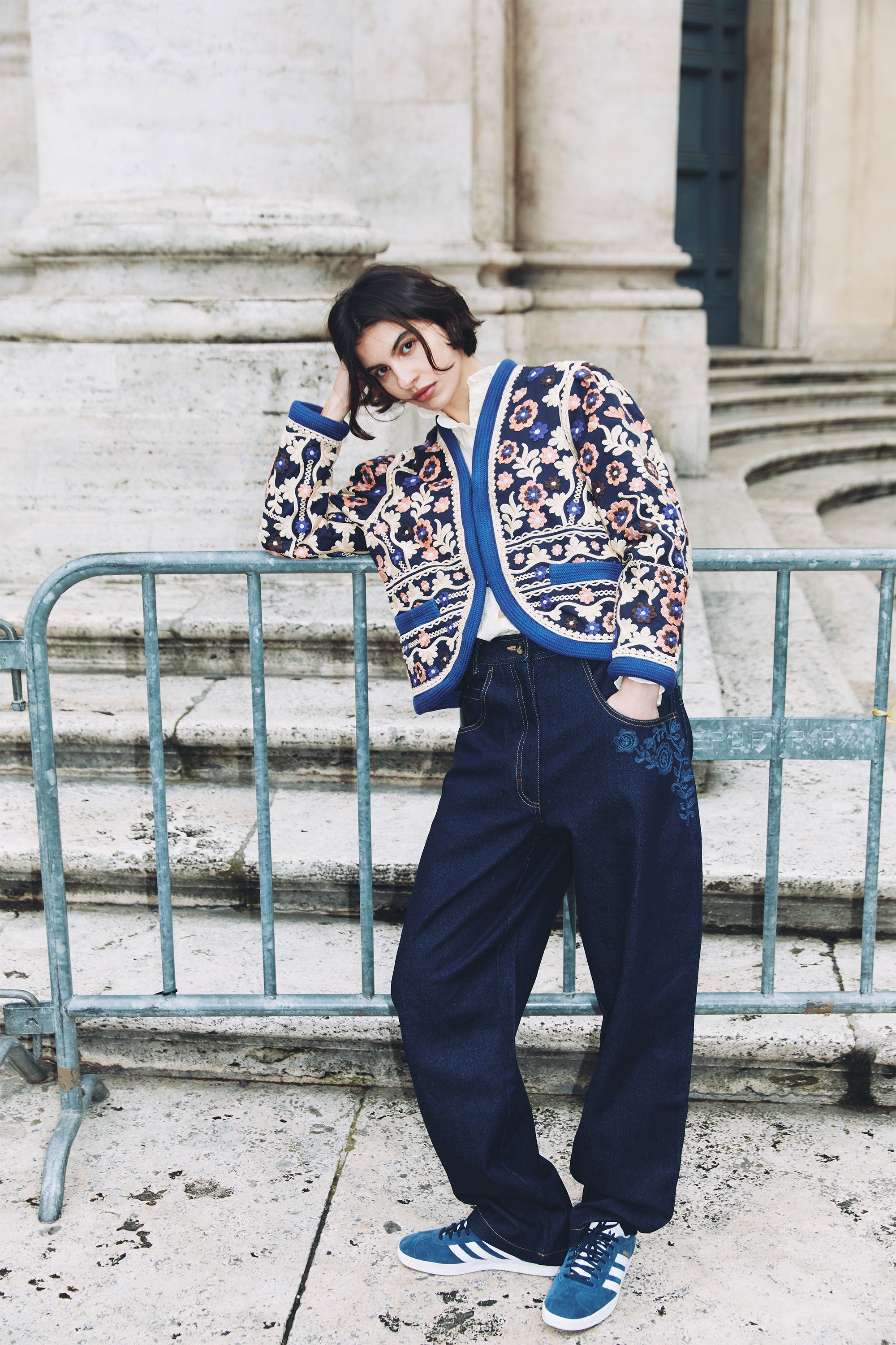 Embroidered Jacket Ossie