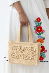 Stabtasche aus geflochtenem Bast Rosanna