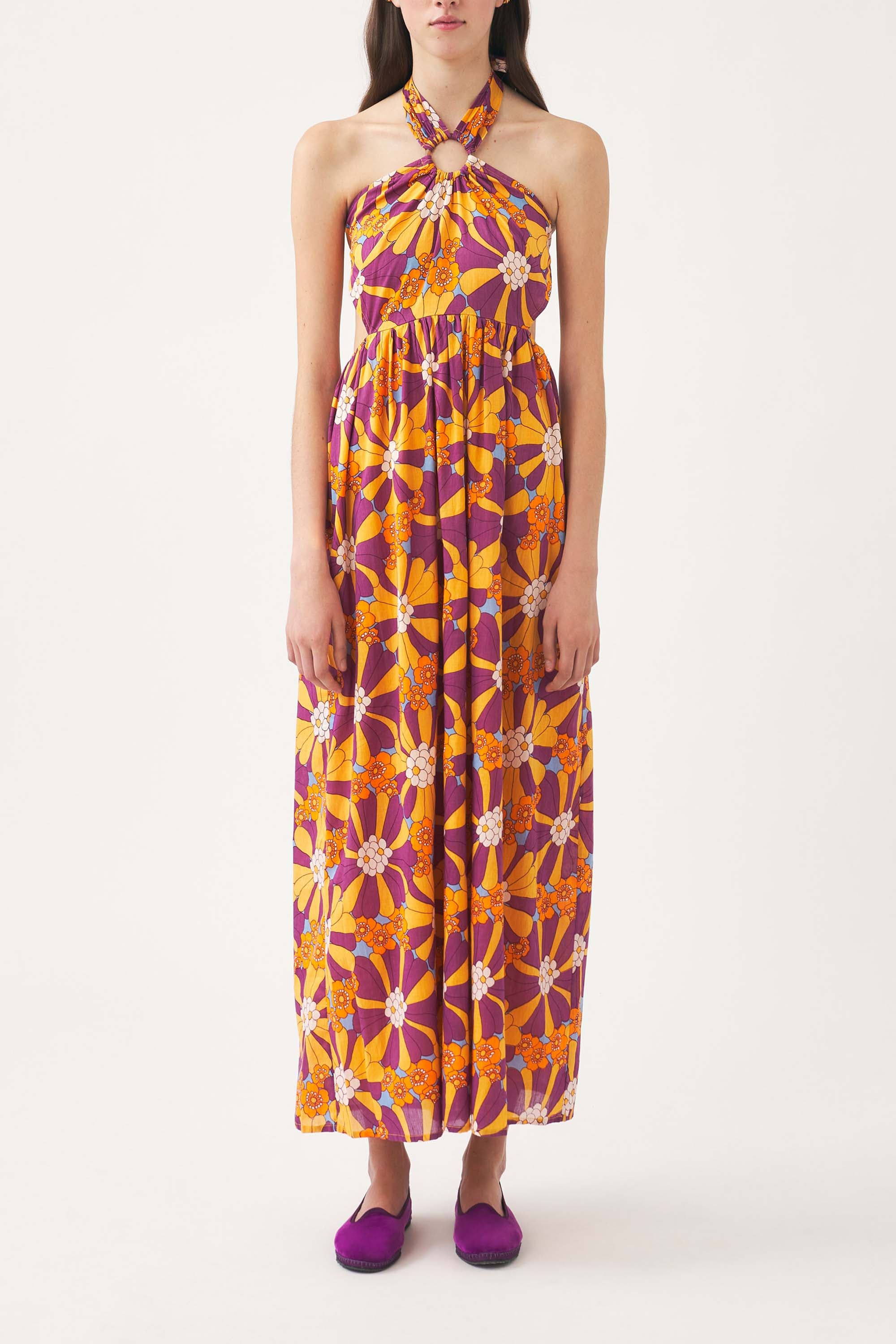 Robe longue dos nu Alicia