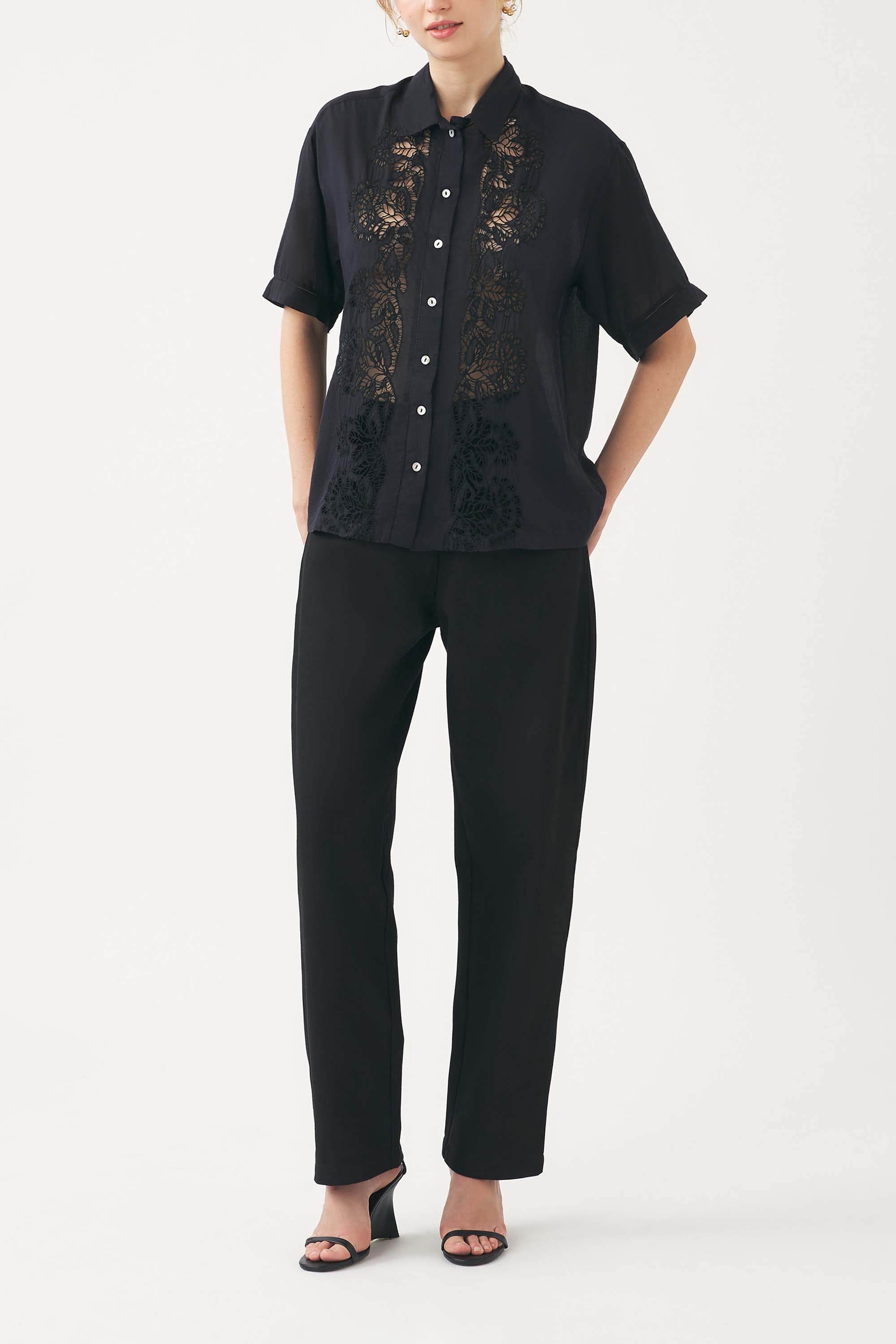 Openwork shirt Aloha