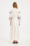 Amantina embroidered maxi dress