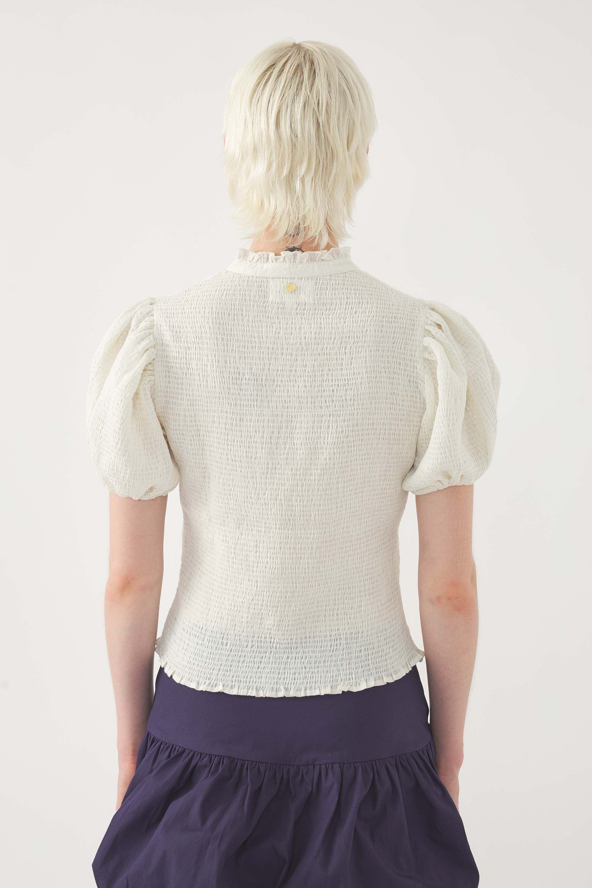 Smocked Blouse Angelo