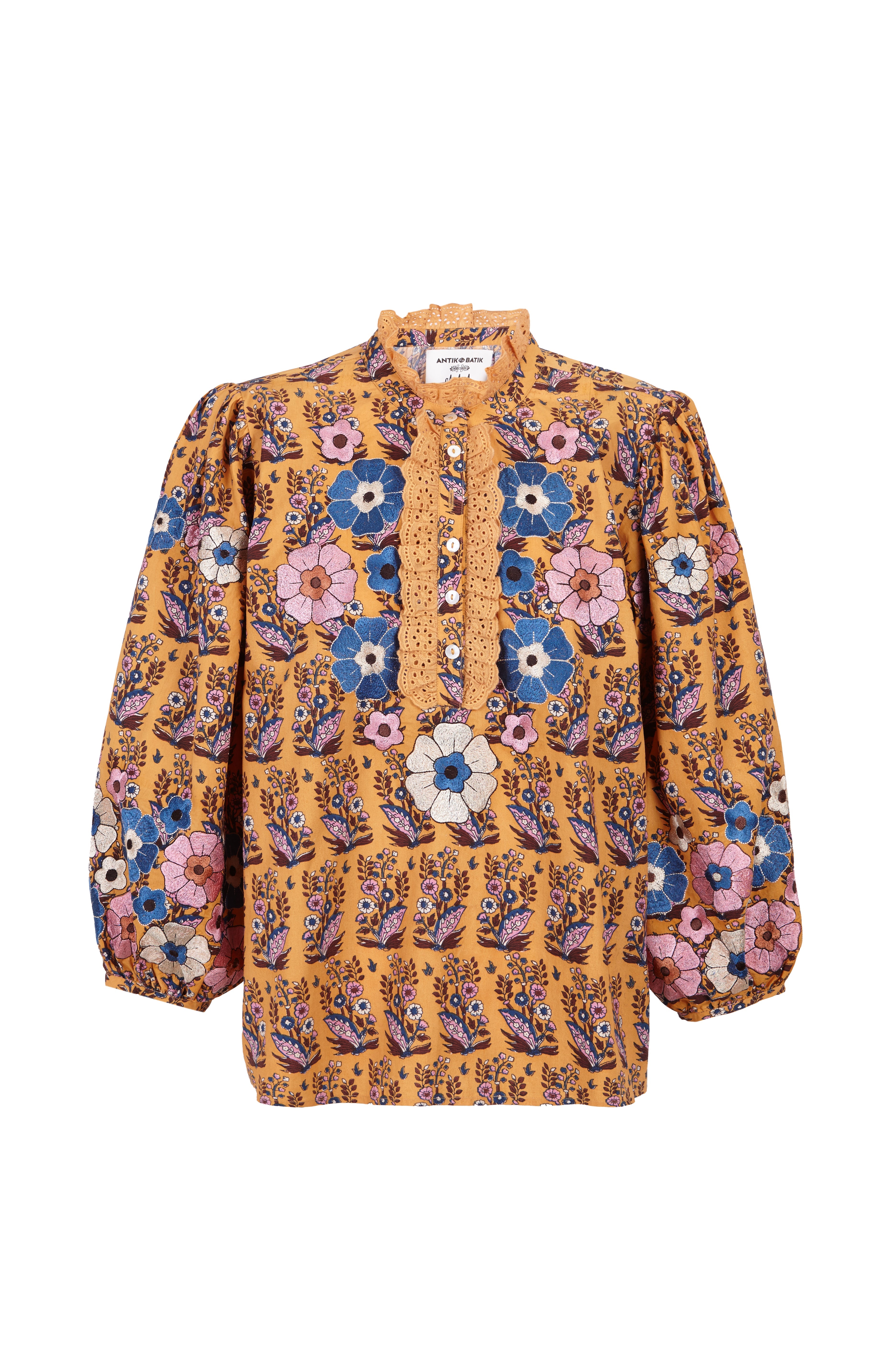 Blouse brodée Amantine CABANA & ANTIK BATIK