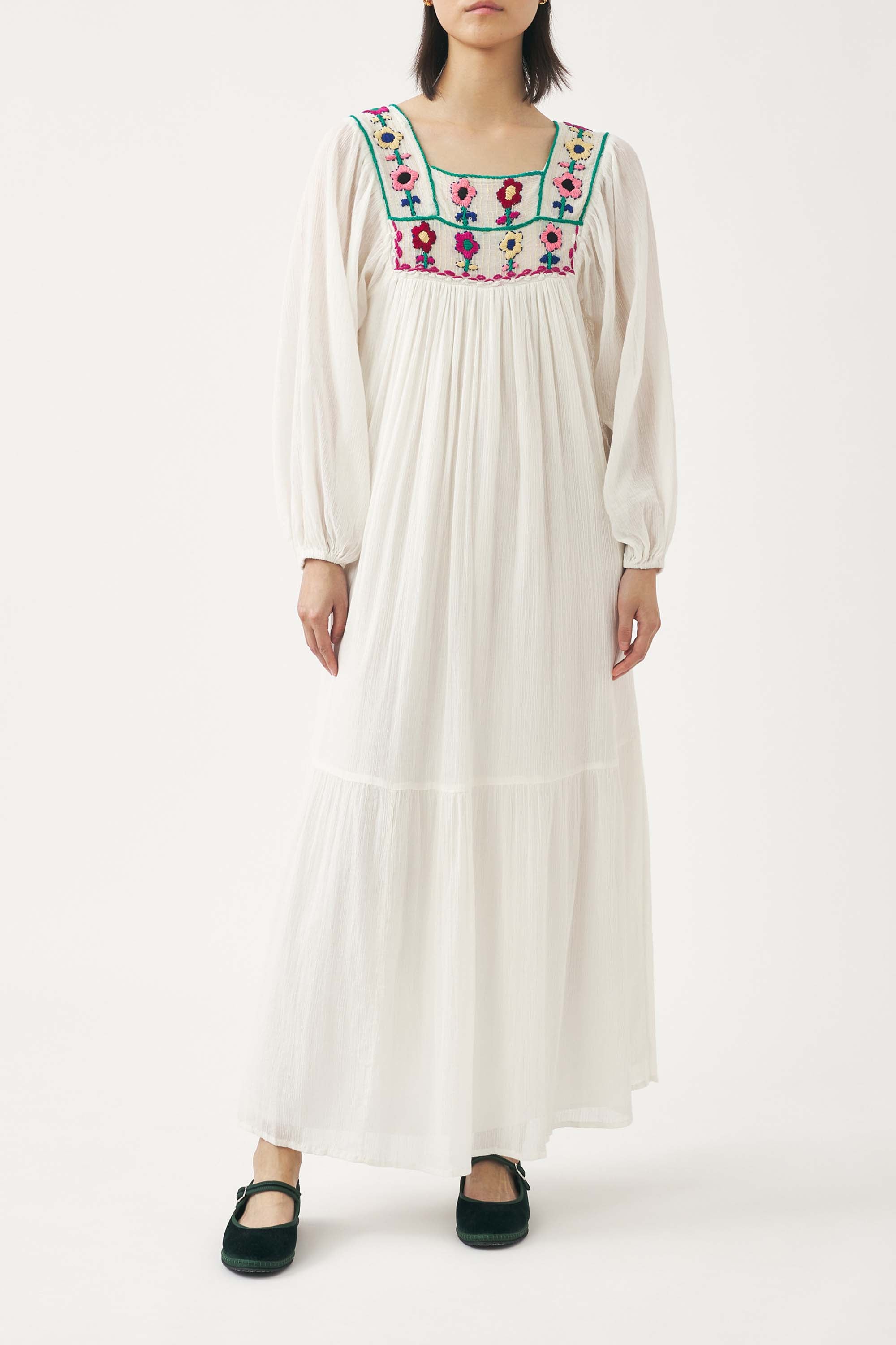 Hand-crocheted maxi dress Belinda