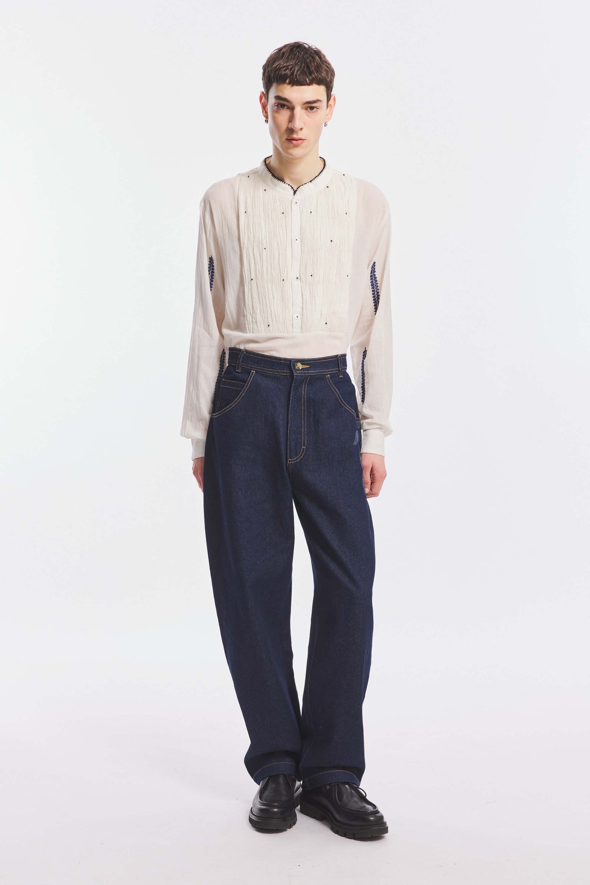 EGLANTINE3PAN-DENIM