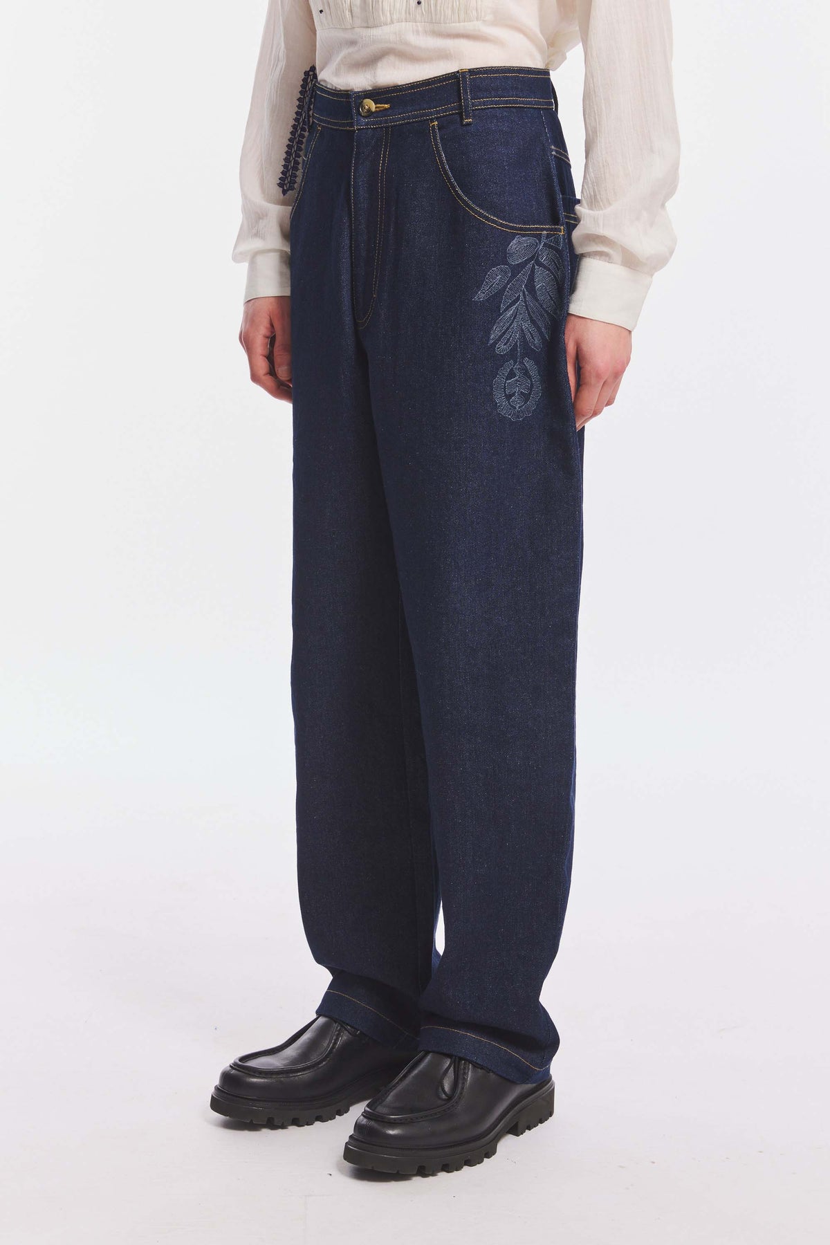 EGLANTINE3PAN-DENIM