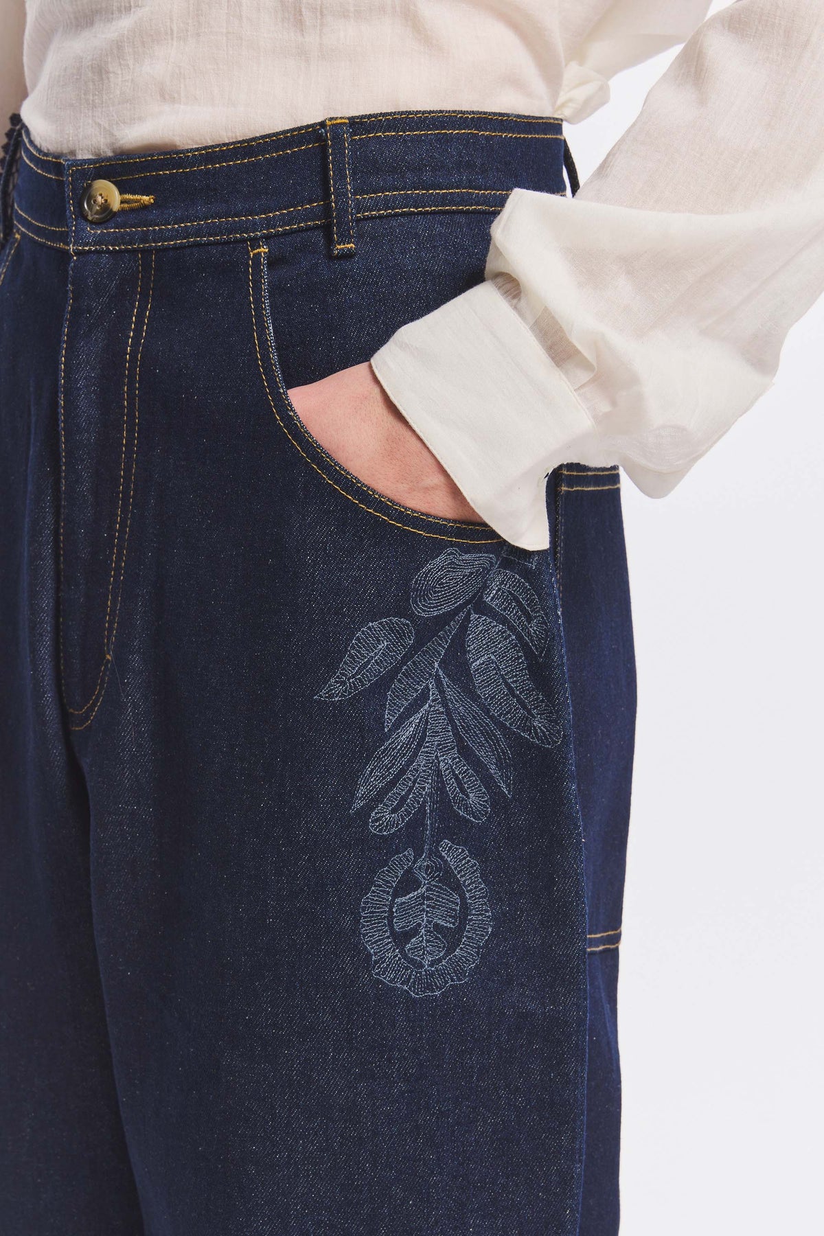EGLANTINE3PAN-DENIM