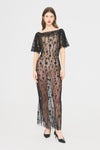 Mesh Long Dress