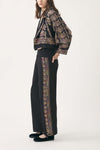 Hand-embroidered trousers Neil
