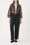 Hand-embroidered trousers Neil