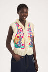 Rainbow Embroidered Vest