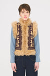 Sandora fur vest