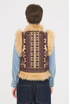Sandora fur vest