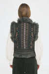 Sandora fur vest