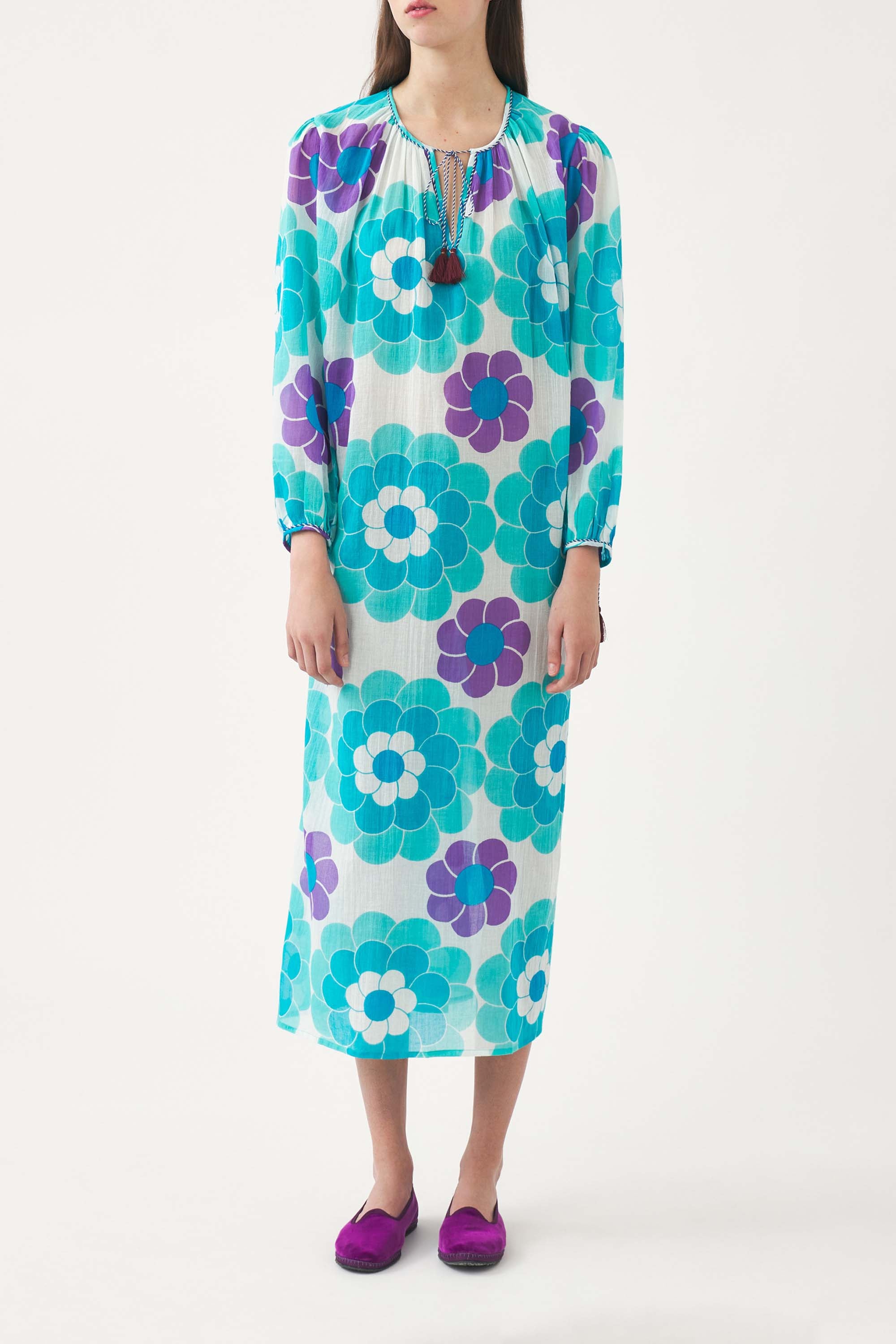 Robe fluide imprimée Suny