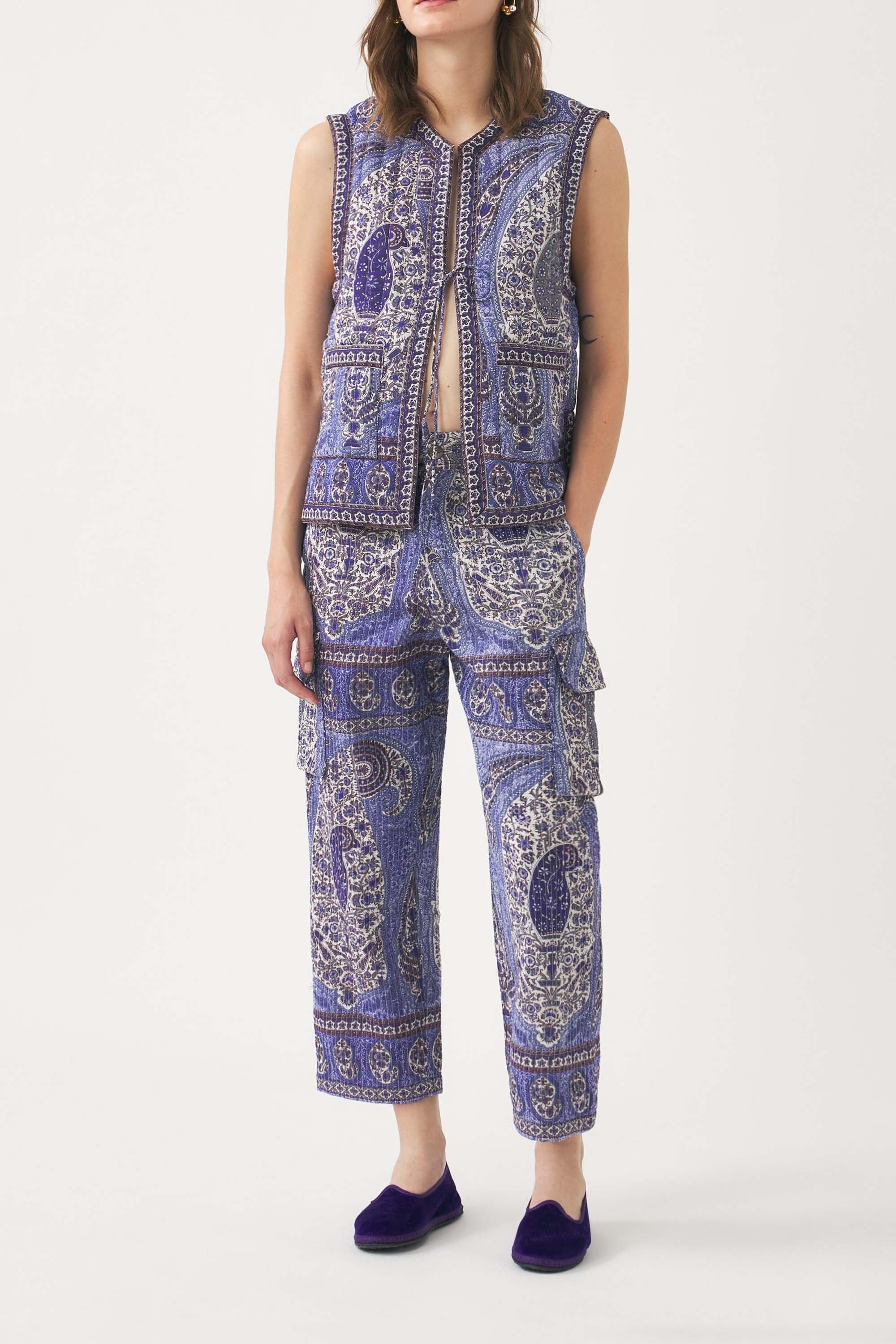 Gilet imprimé Tajar