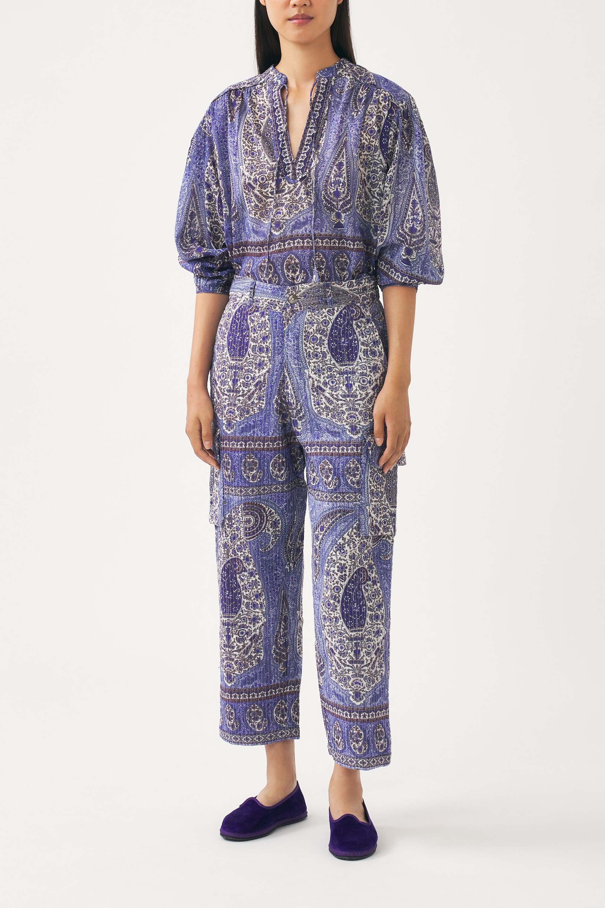 Pantalon imprimé Tajar