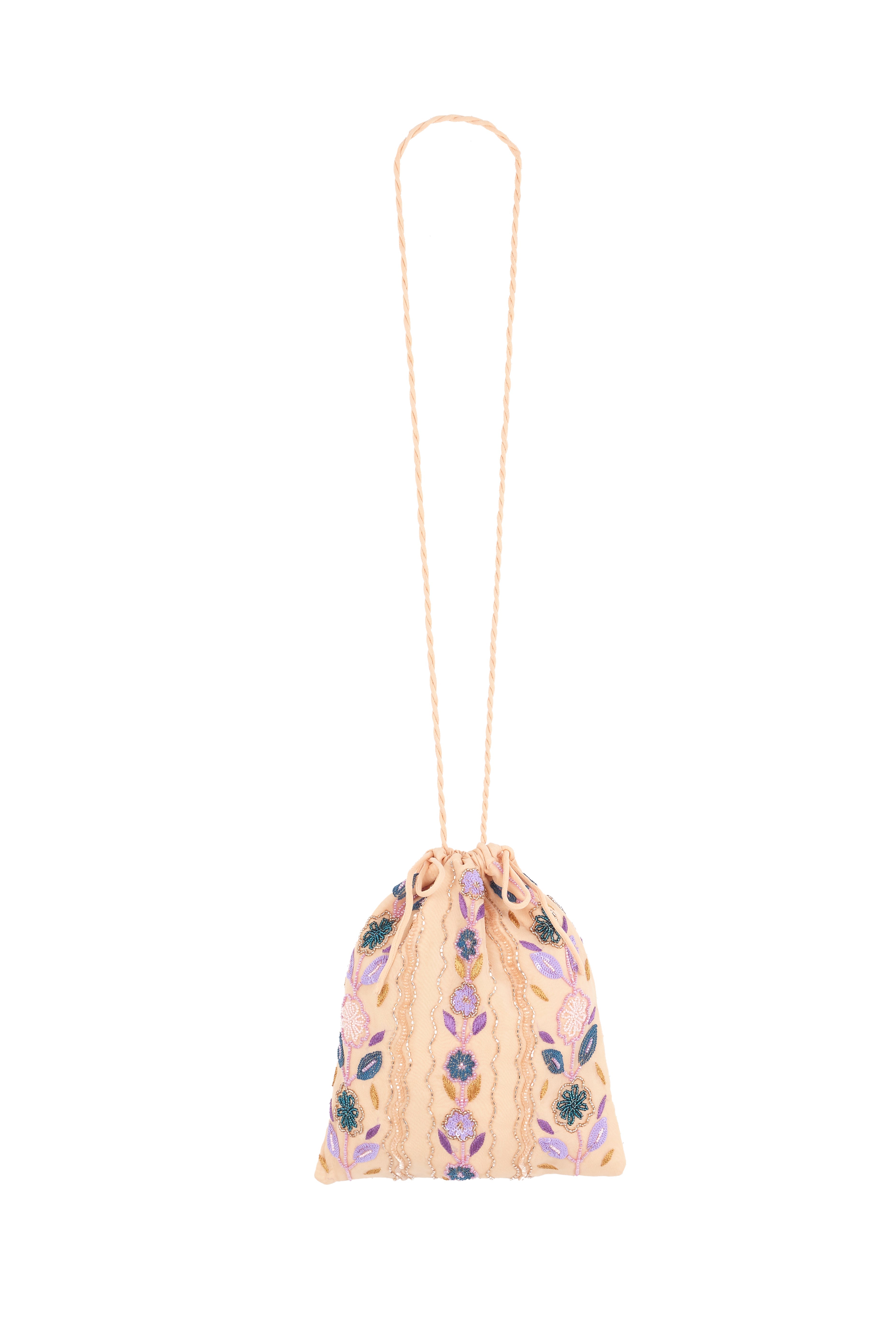 Hand Embroidered pouch Zeniba - CABANA & ANTIK BATIK