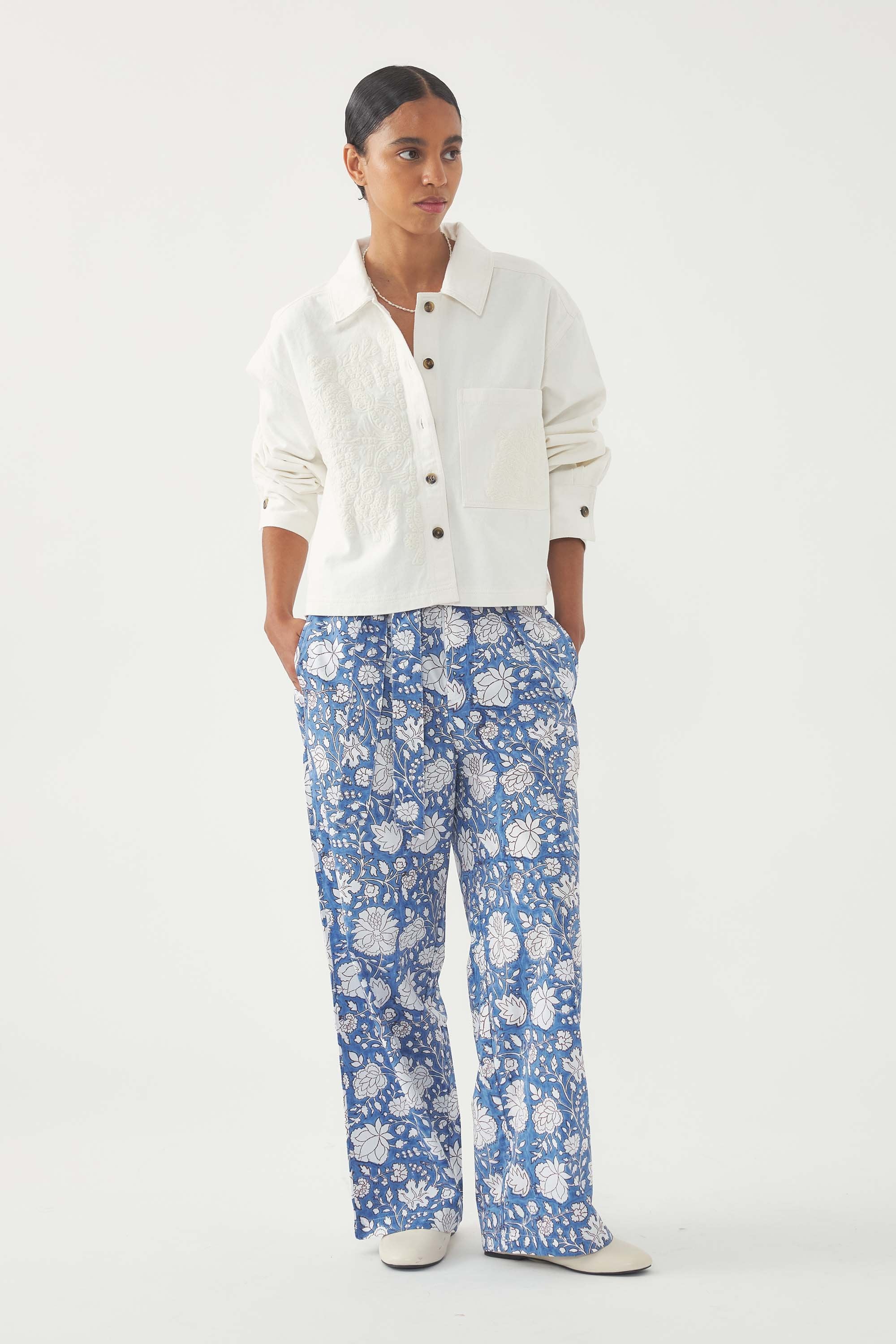Veste brodée Adonis