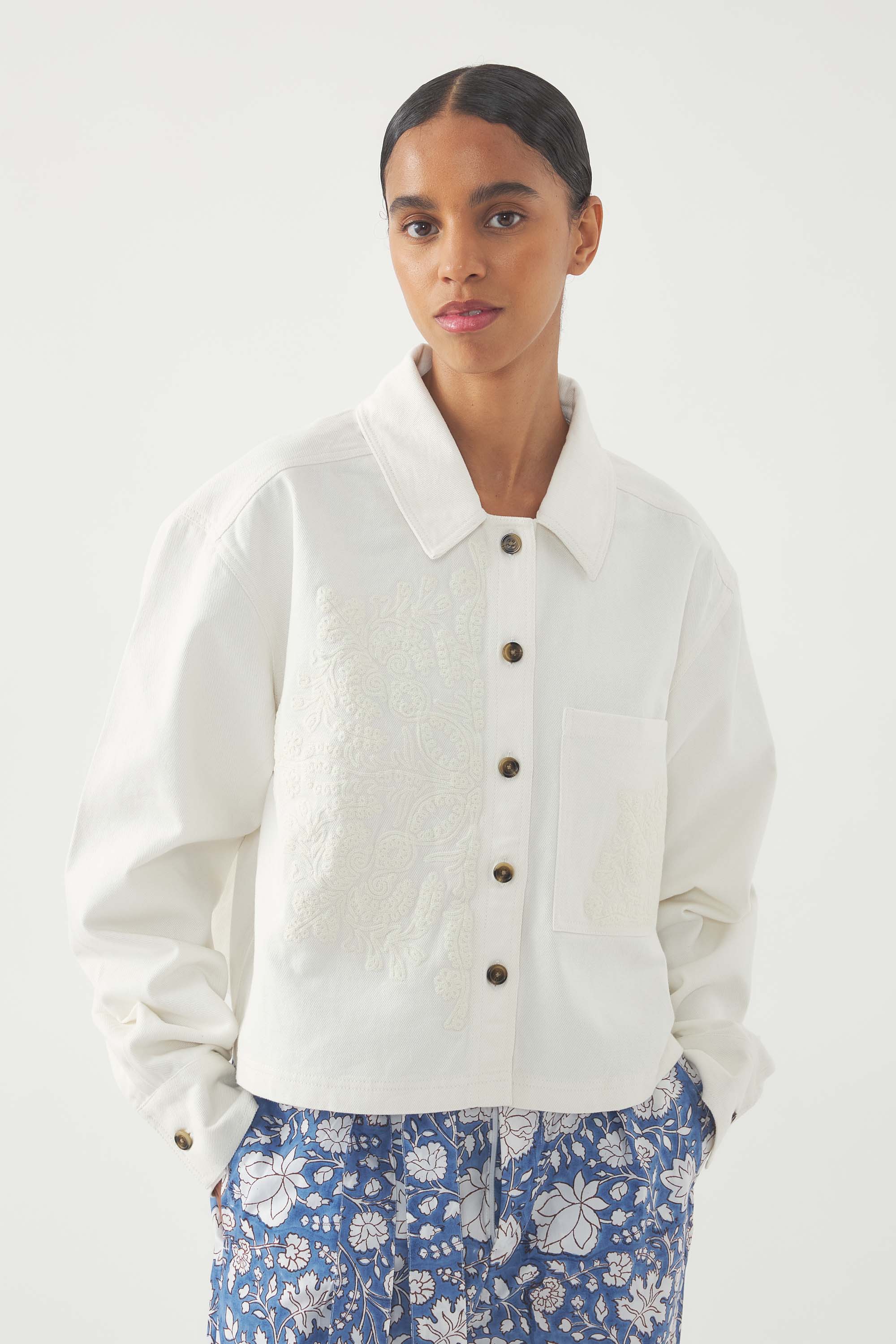 Veste brodée Adonis