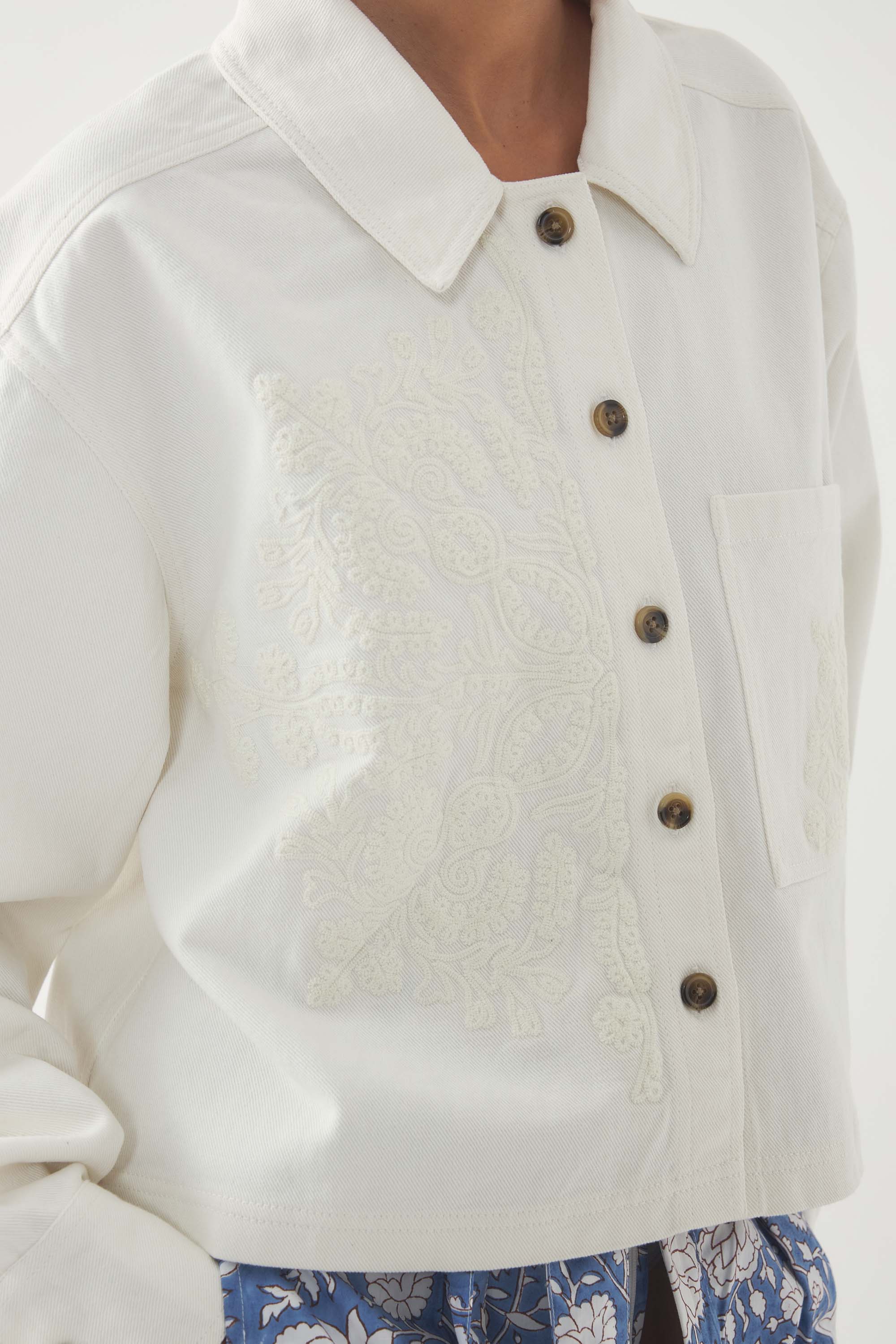 Veste brodée Adonis