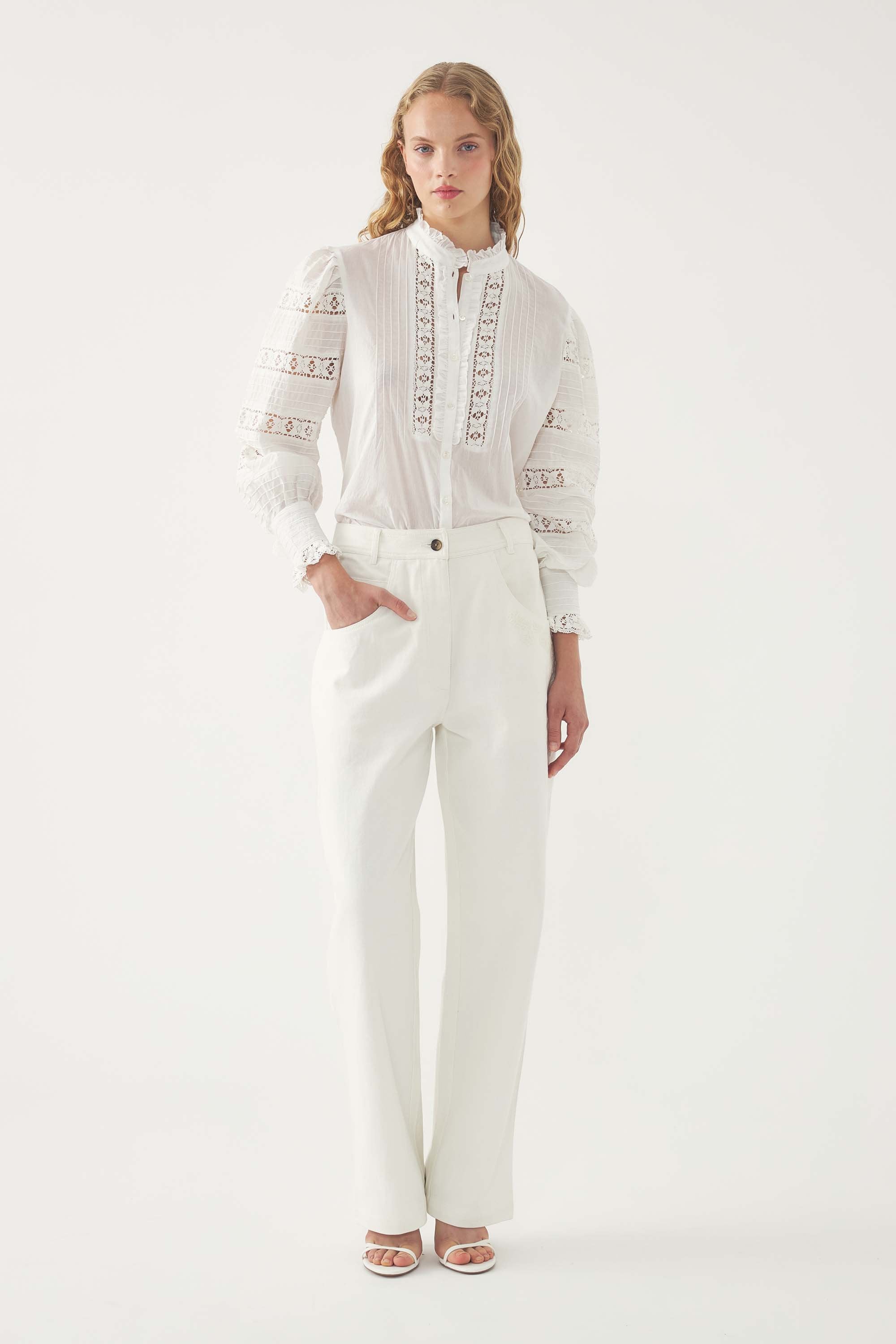 Embroidered Pants Adonis