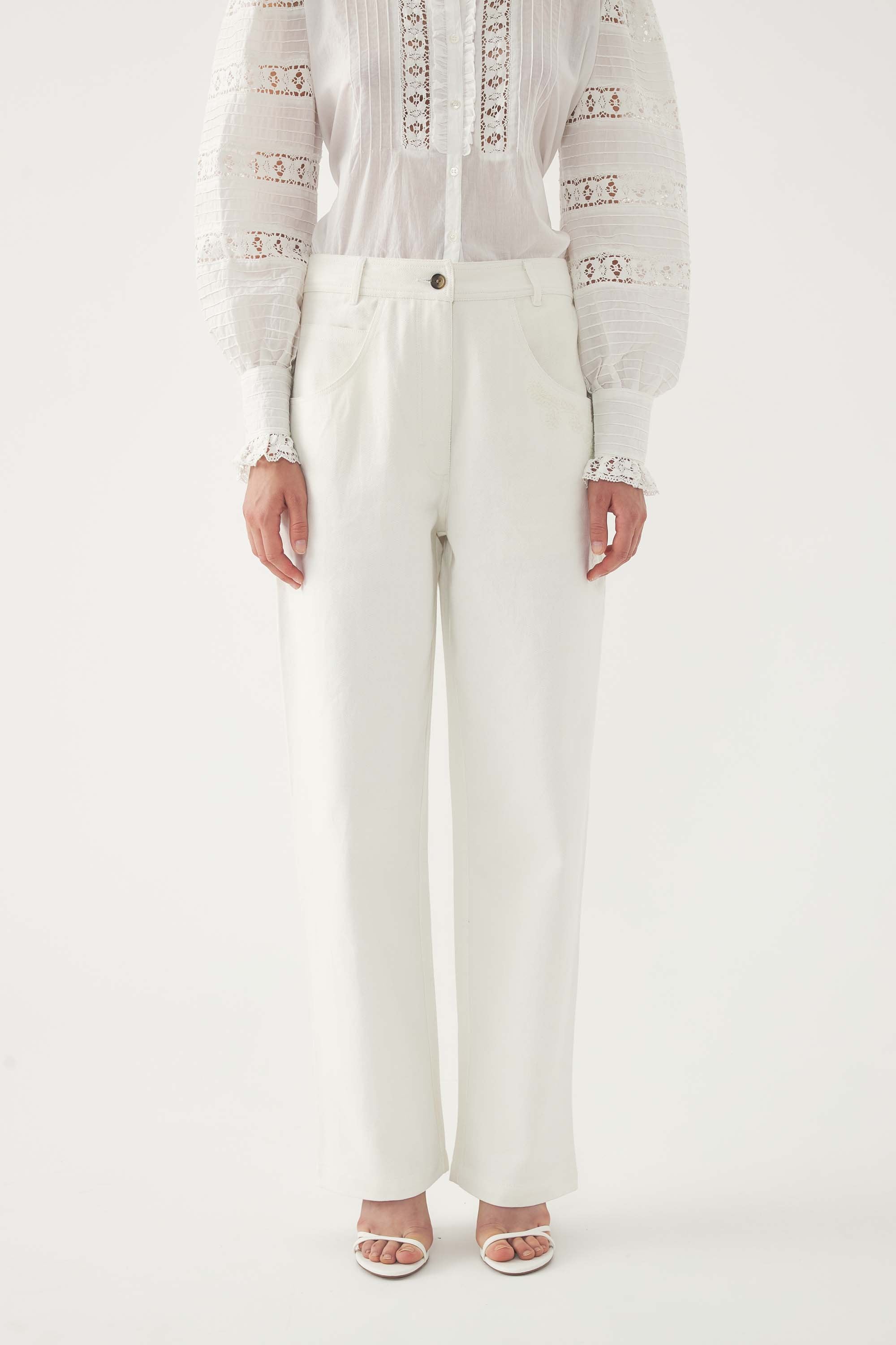Embroidered Pants Adonis
