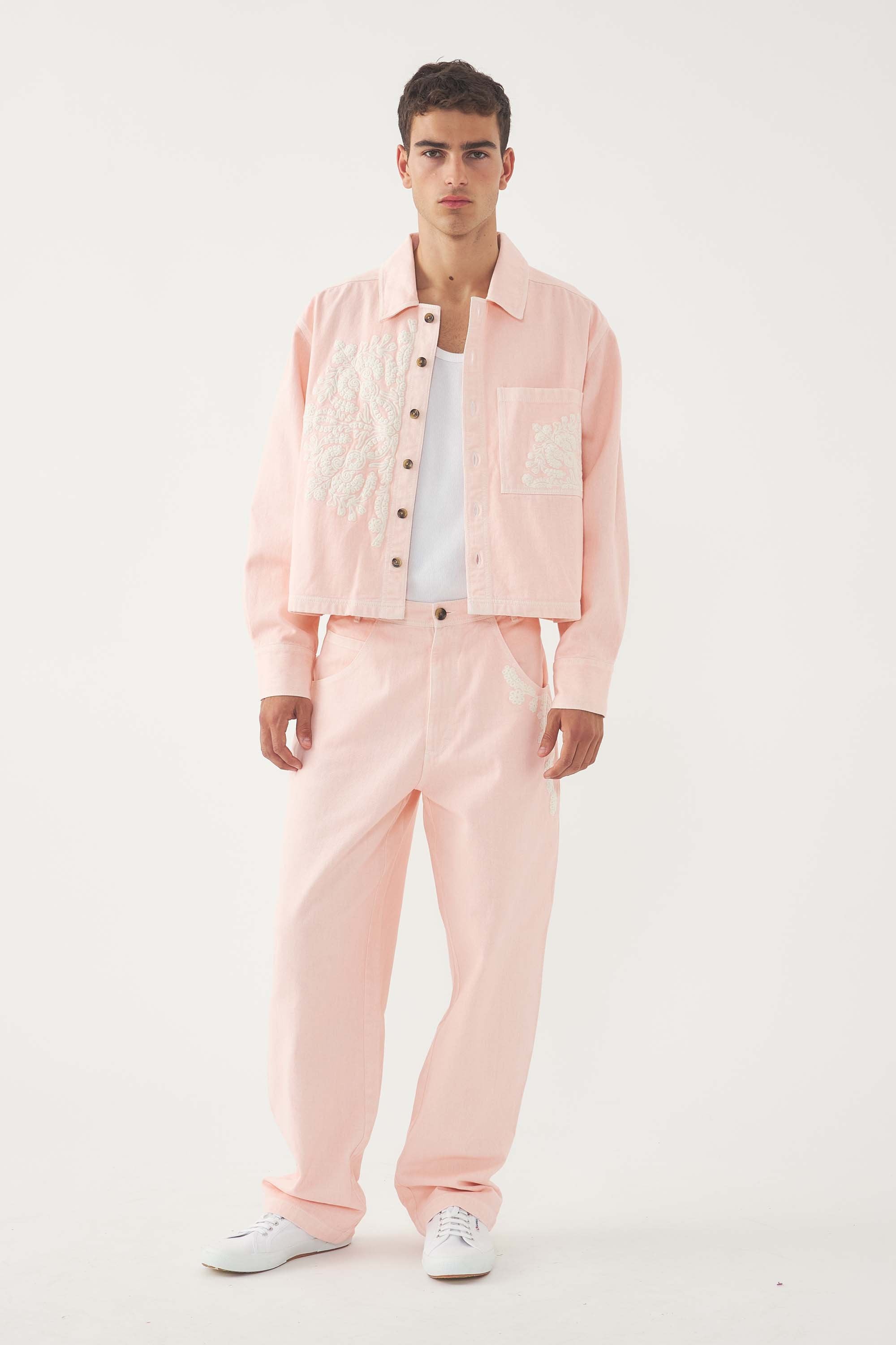 Pantalón bordado Adonis