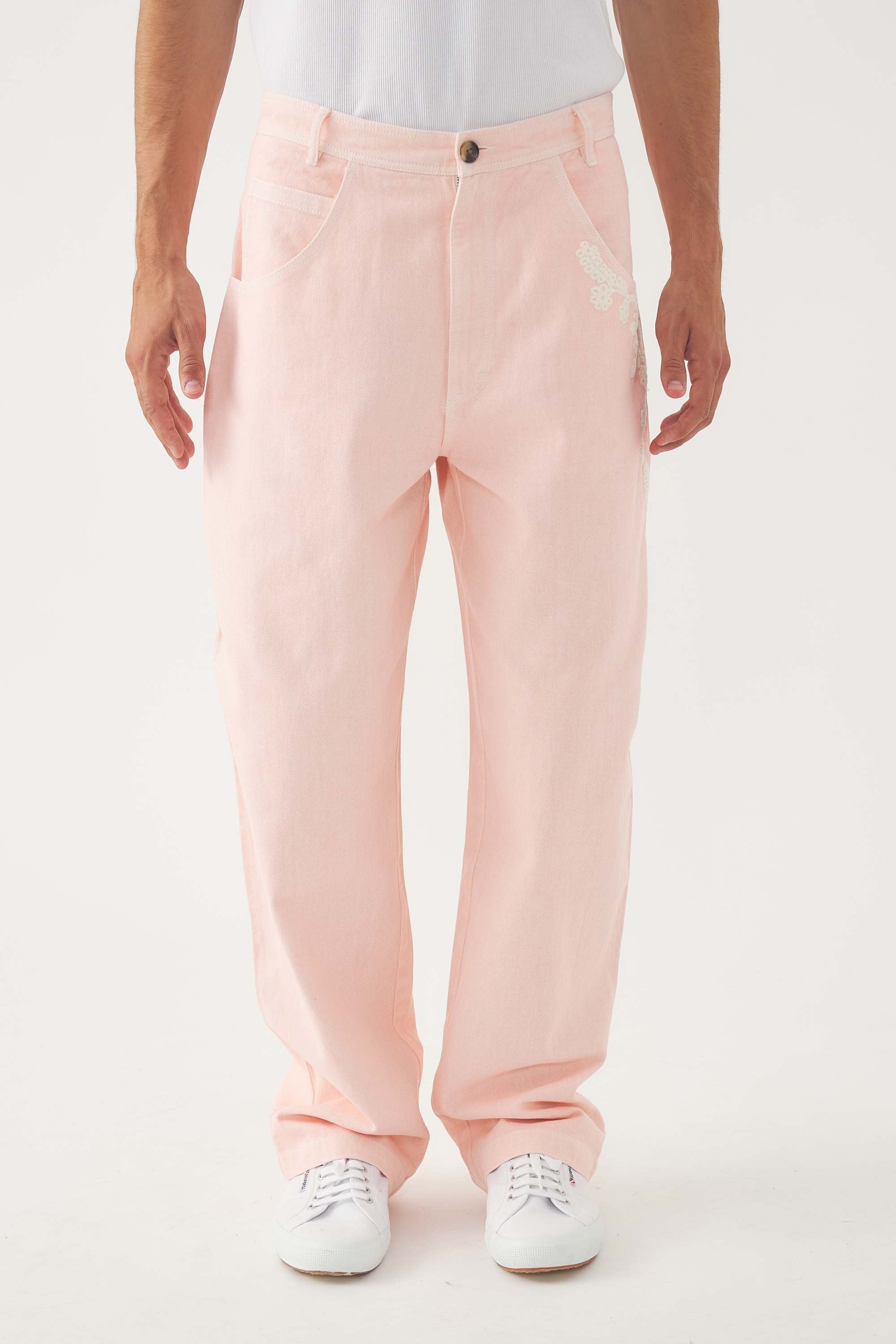 Pantalón bordado Adonis