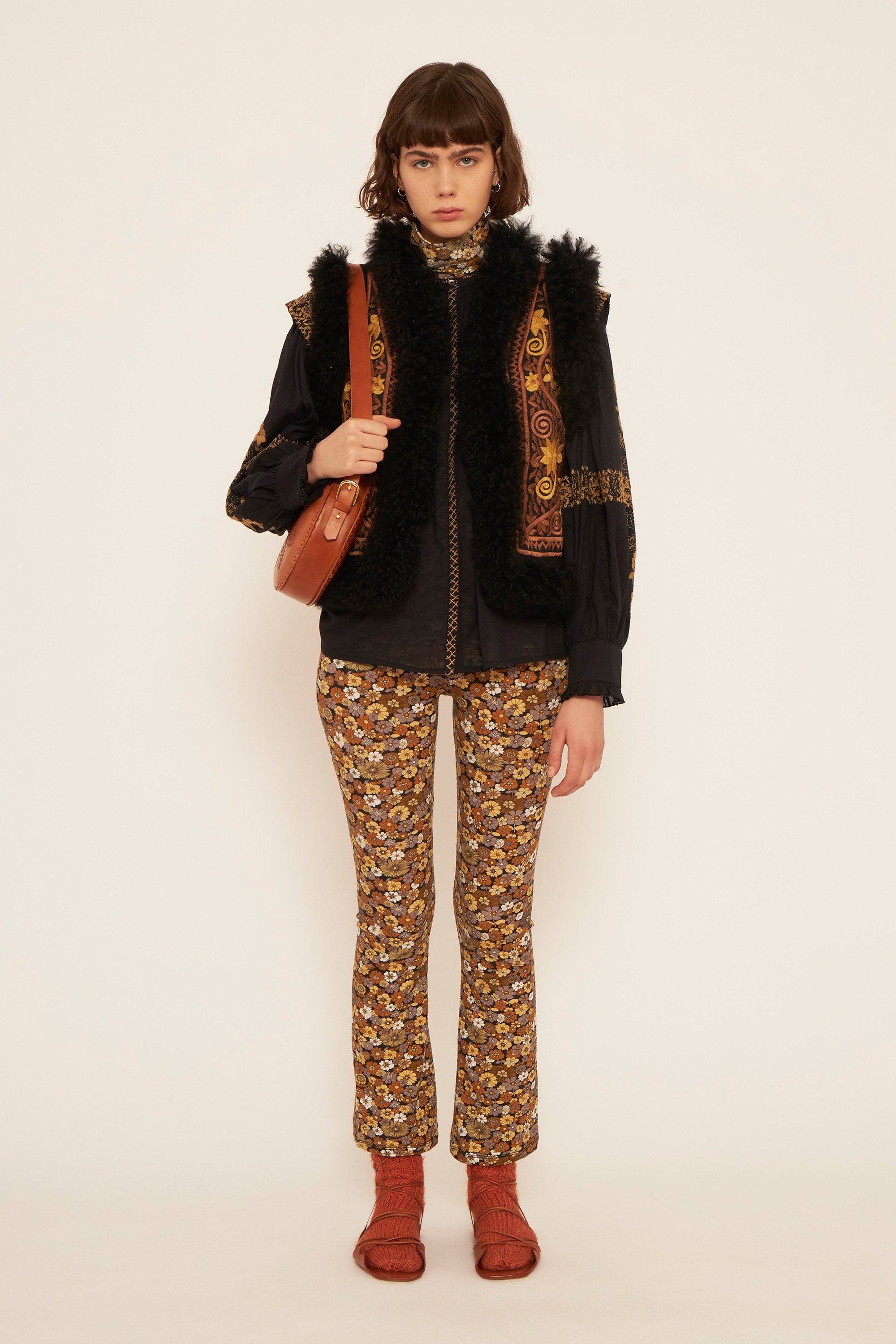 Blouse brodée Alan