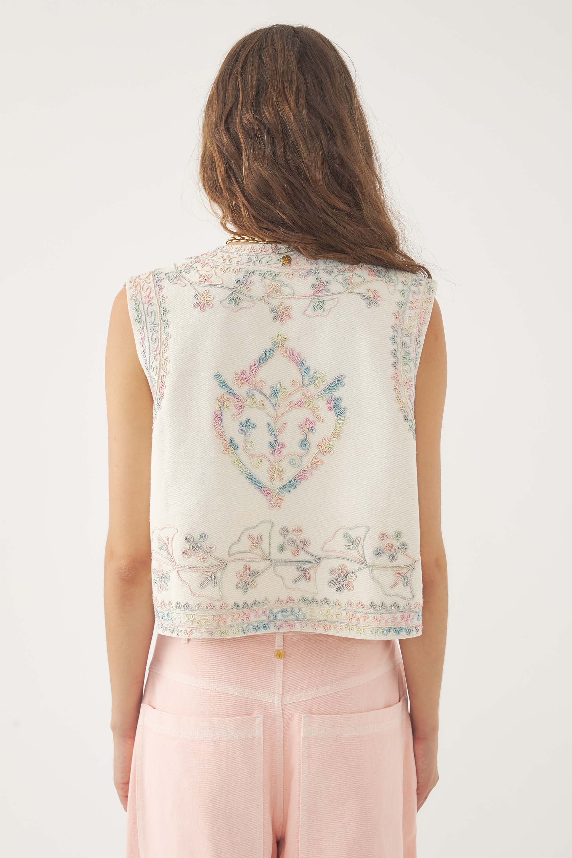 Embroidered Vest Alex