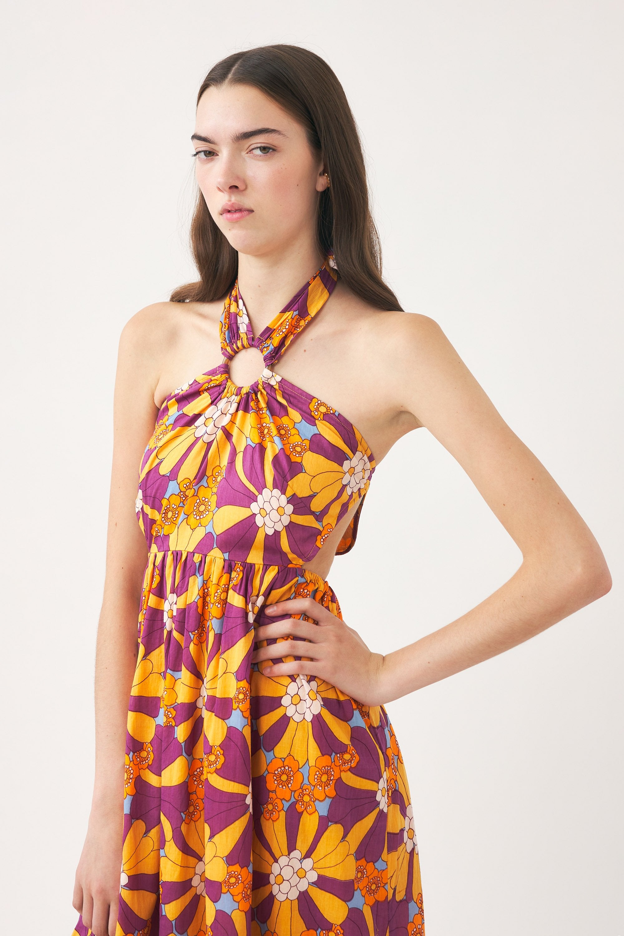 Robe longue dos nu Alicia