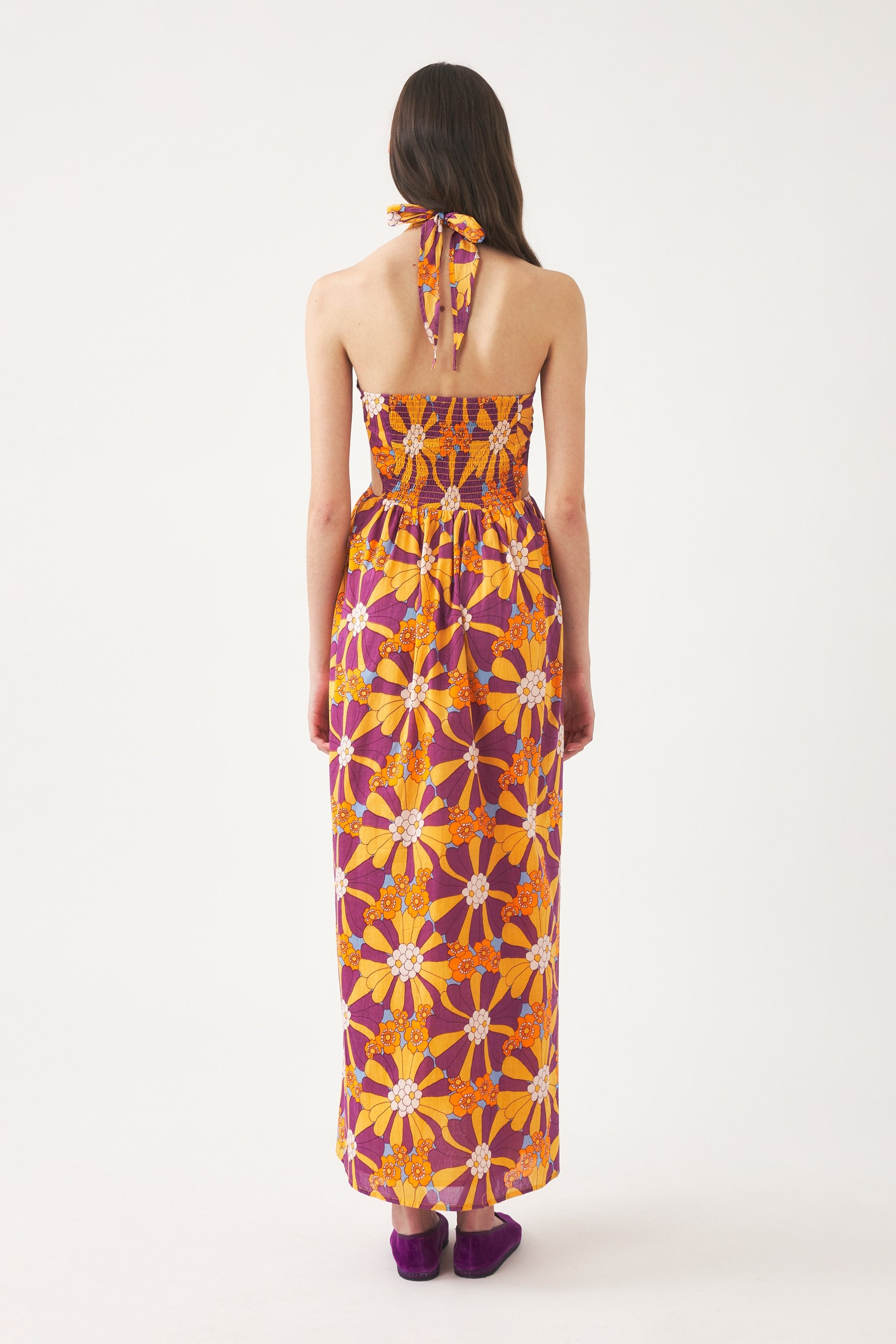 Robe longue dos nu Alicia