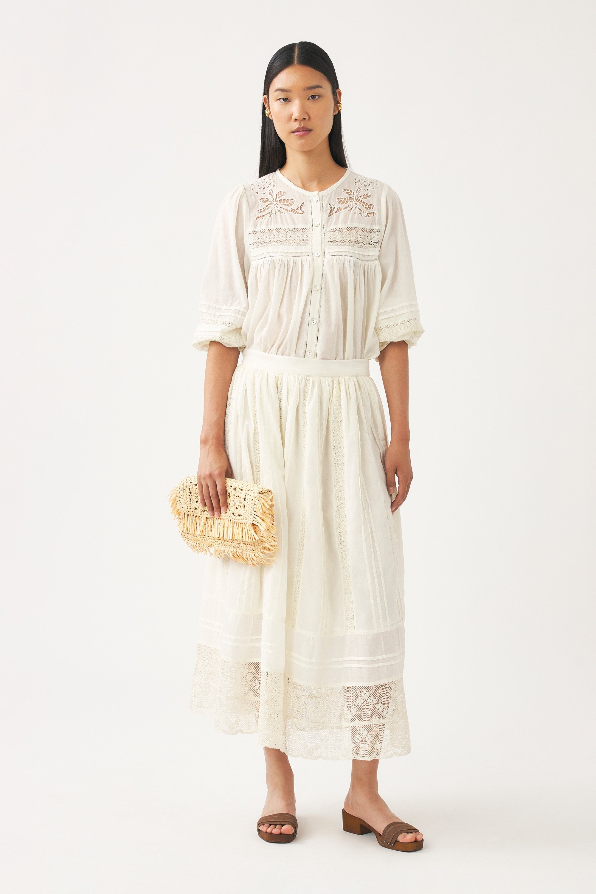 Lace maxi skirt Aloha