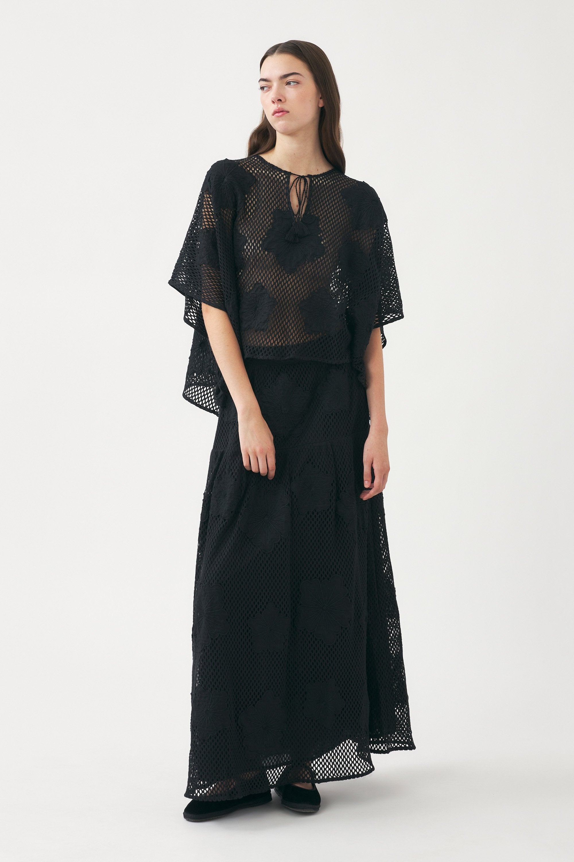 Embroidered skirt Aloni