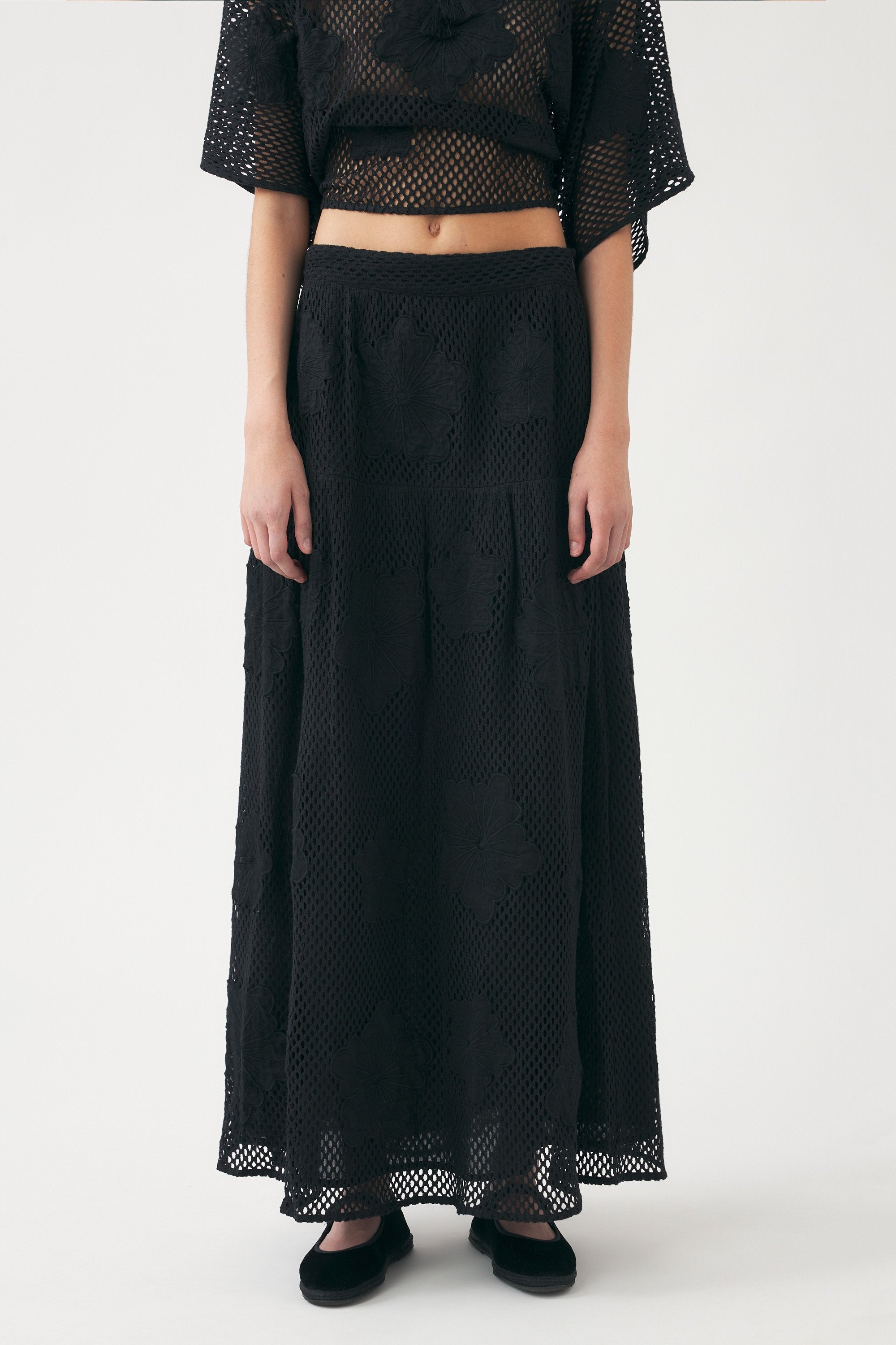 Embroidered skirt Aloni
