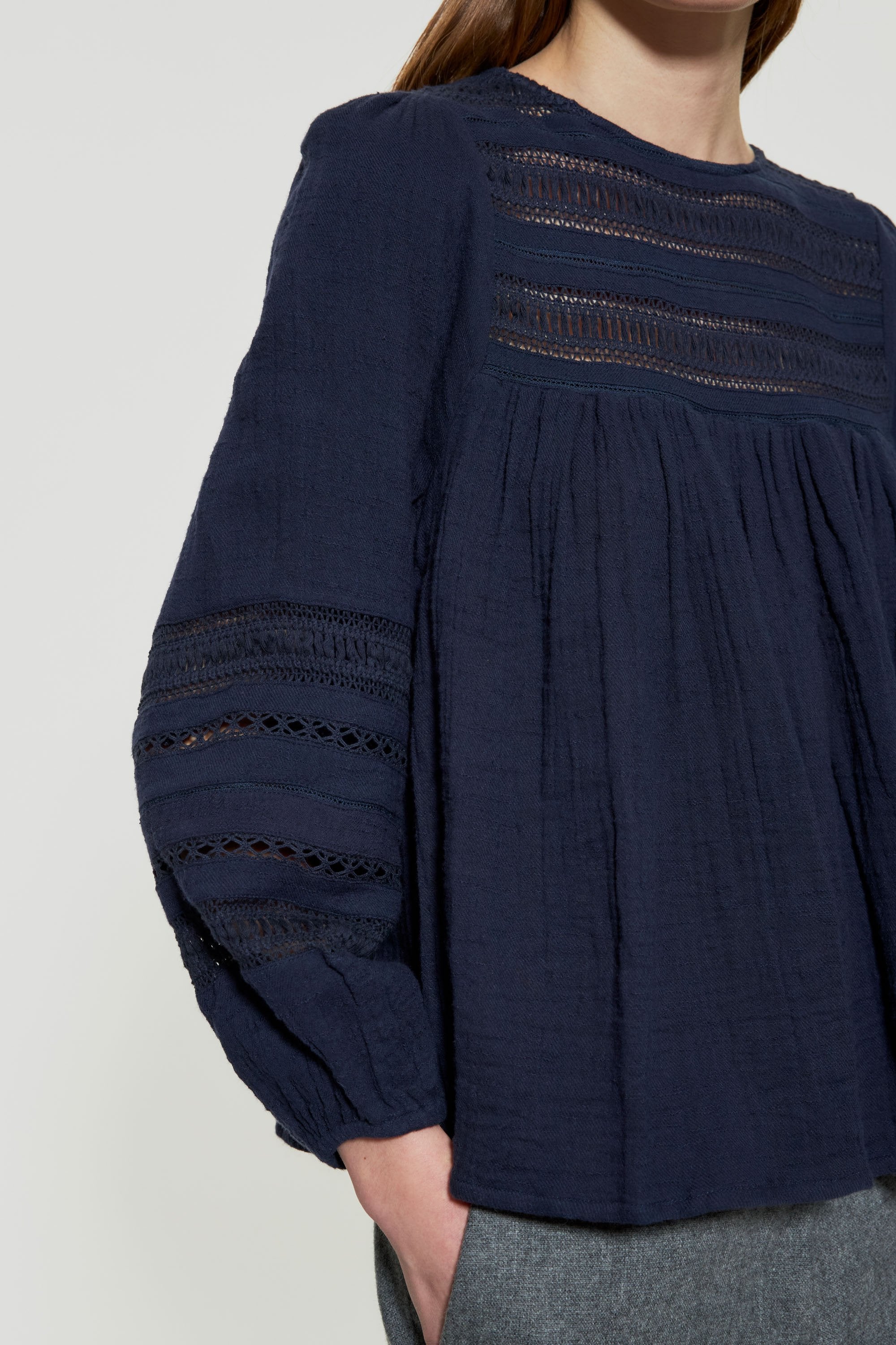 Blouse ajourée Amit