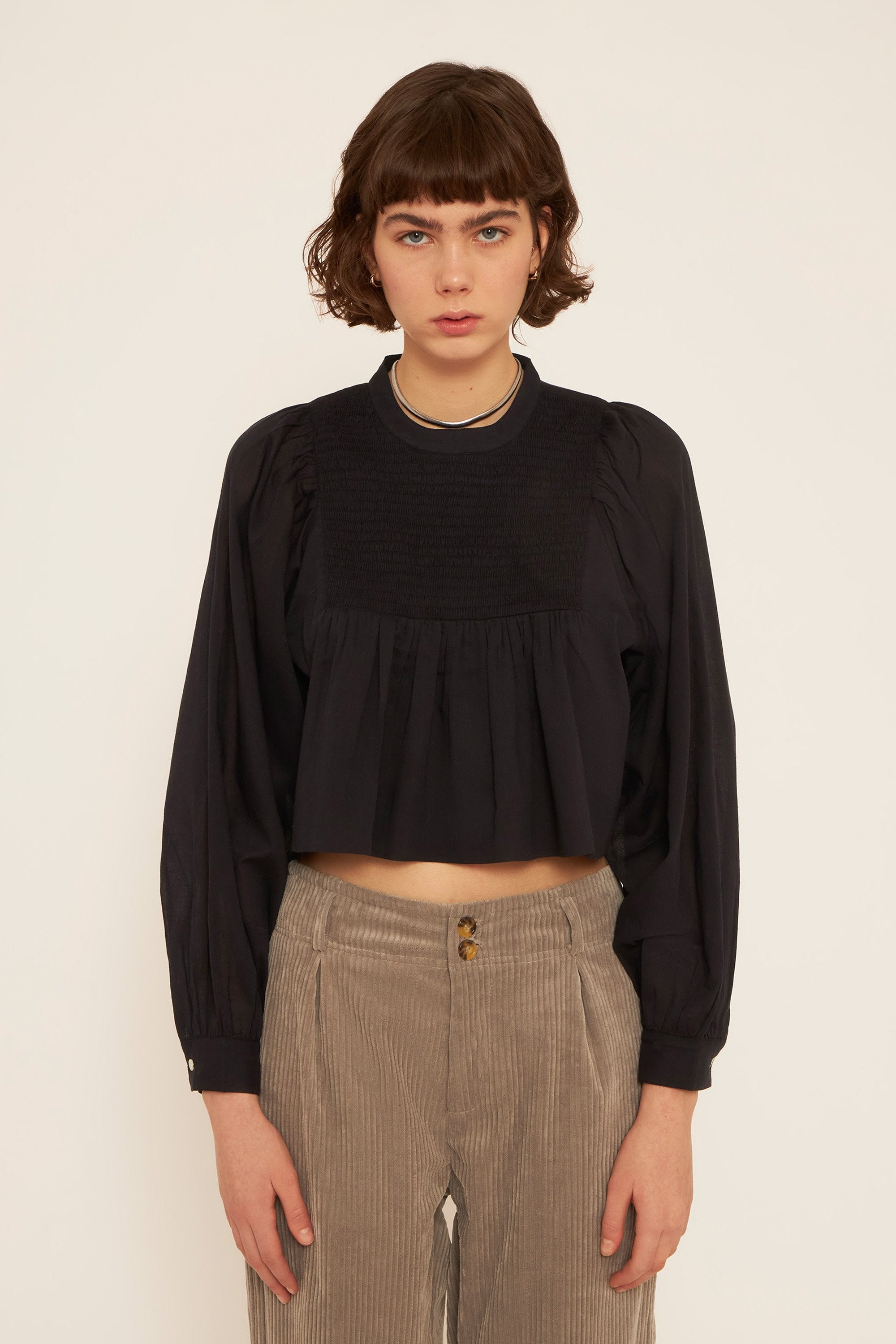 Anahi cropped blouse