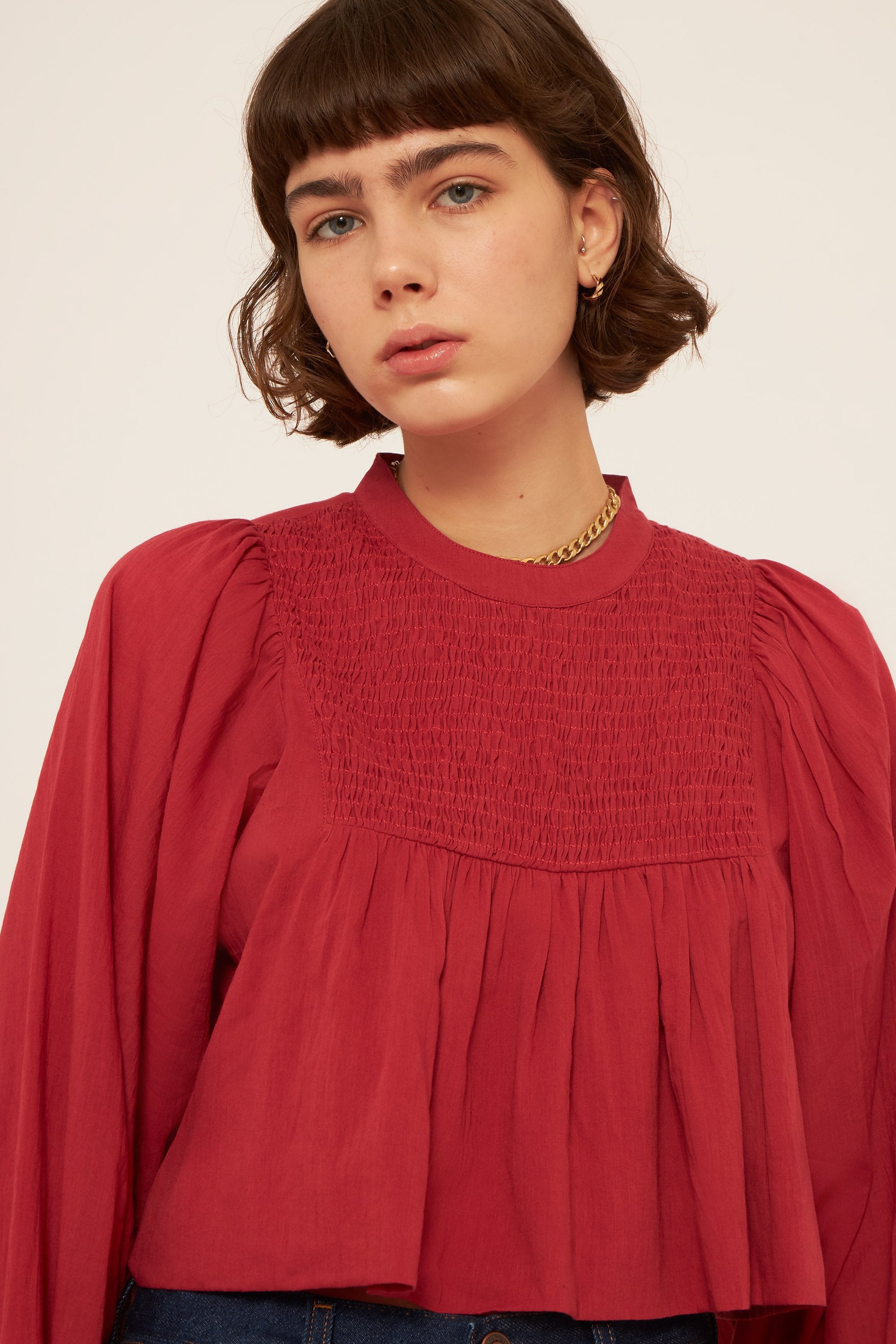 Anahi cropped blouse
