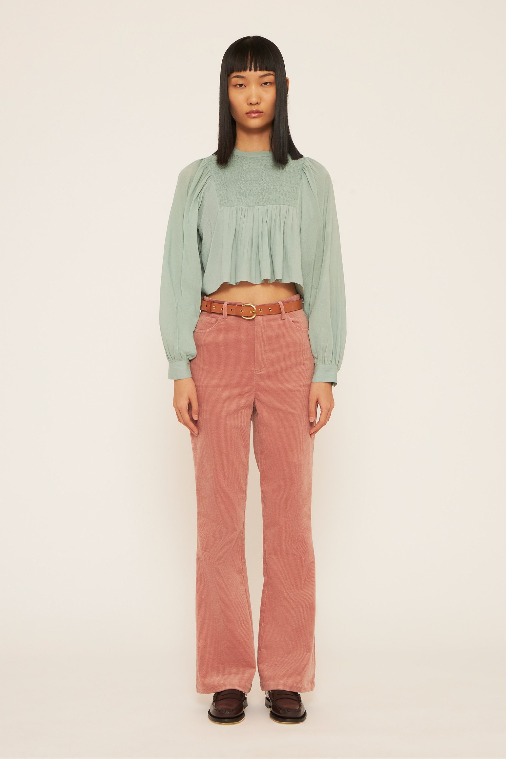 Crop-Top-Bluse Anahi