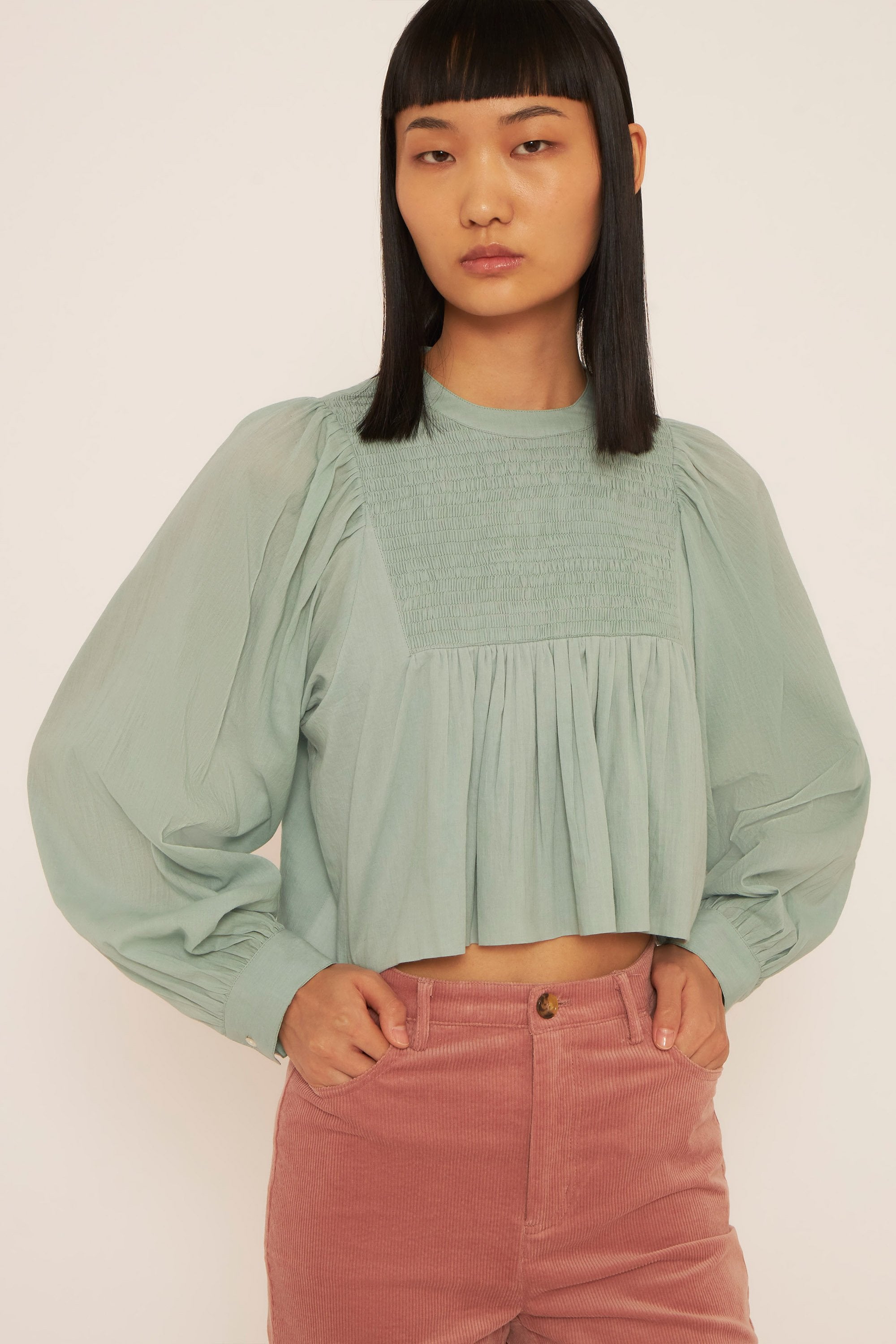Crop-Top-Bluse Anahi