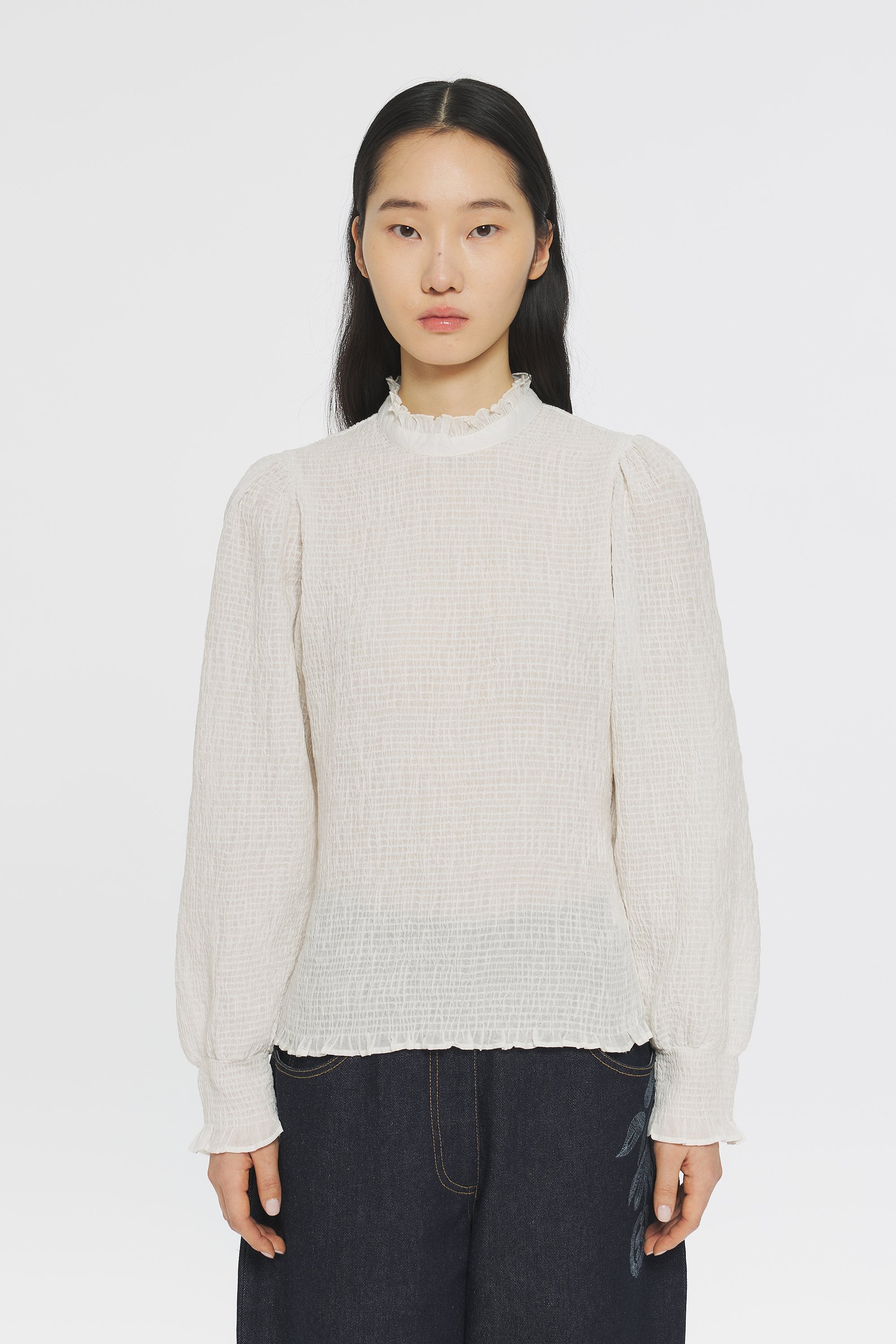 Blouse smockée Angelie