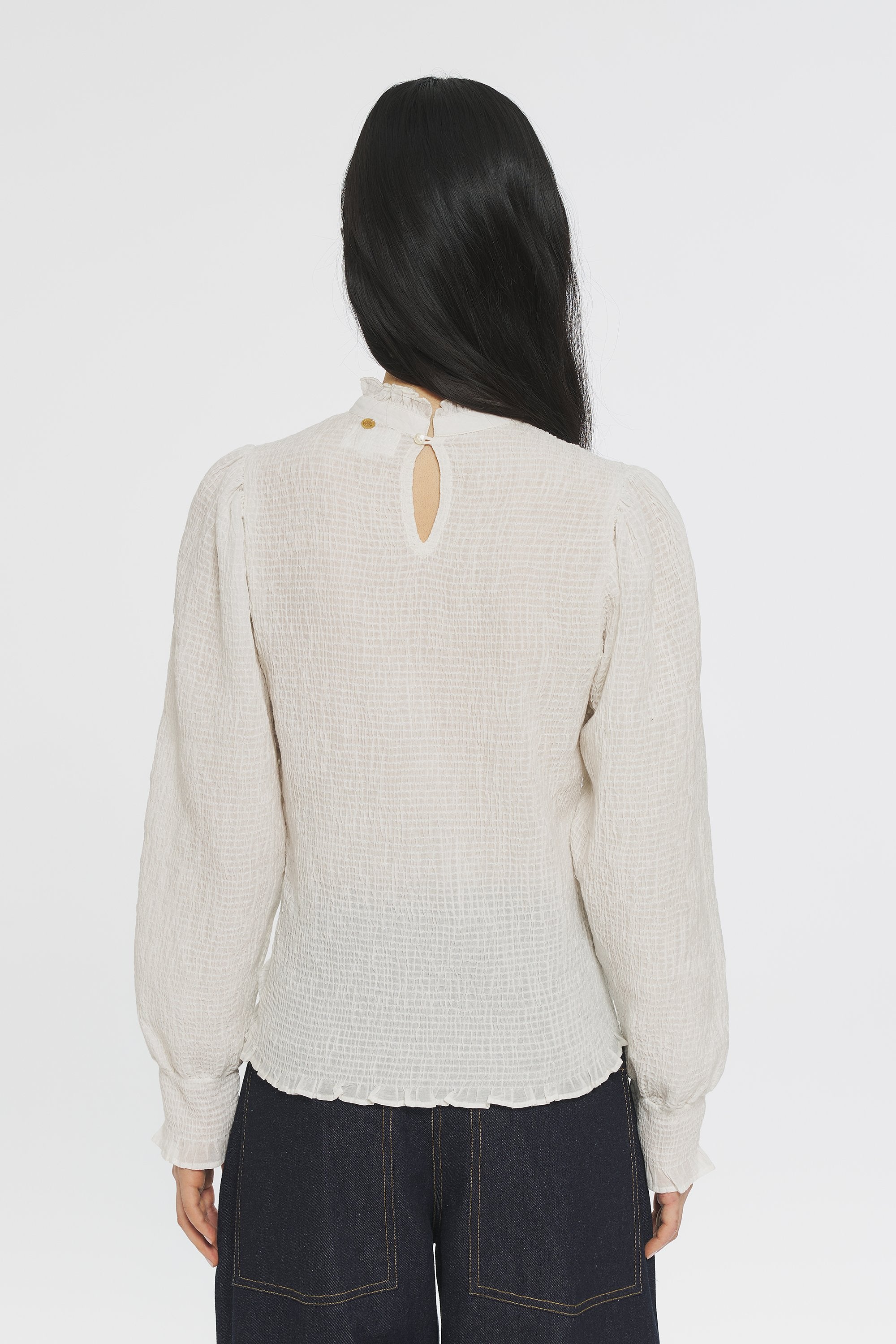 Blouse smockée Angelie