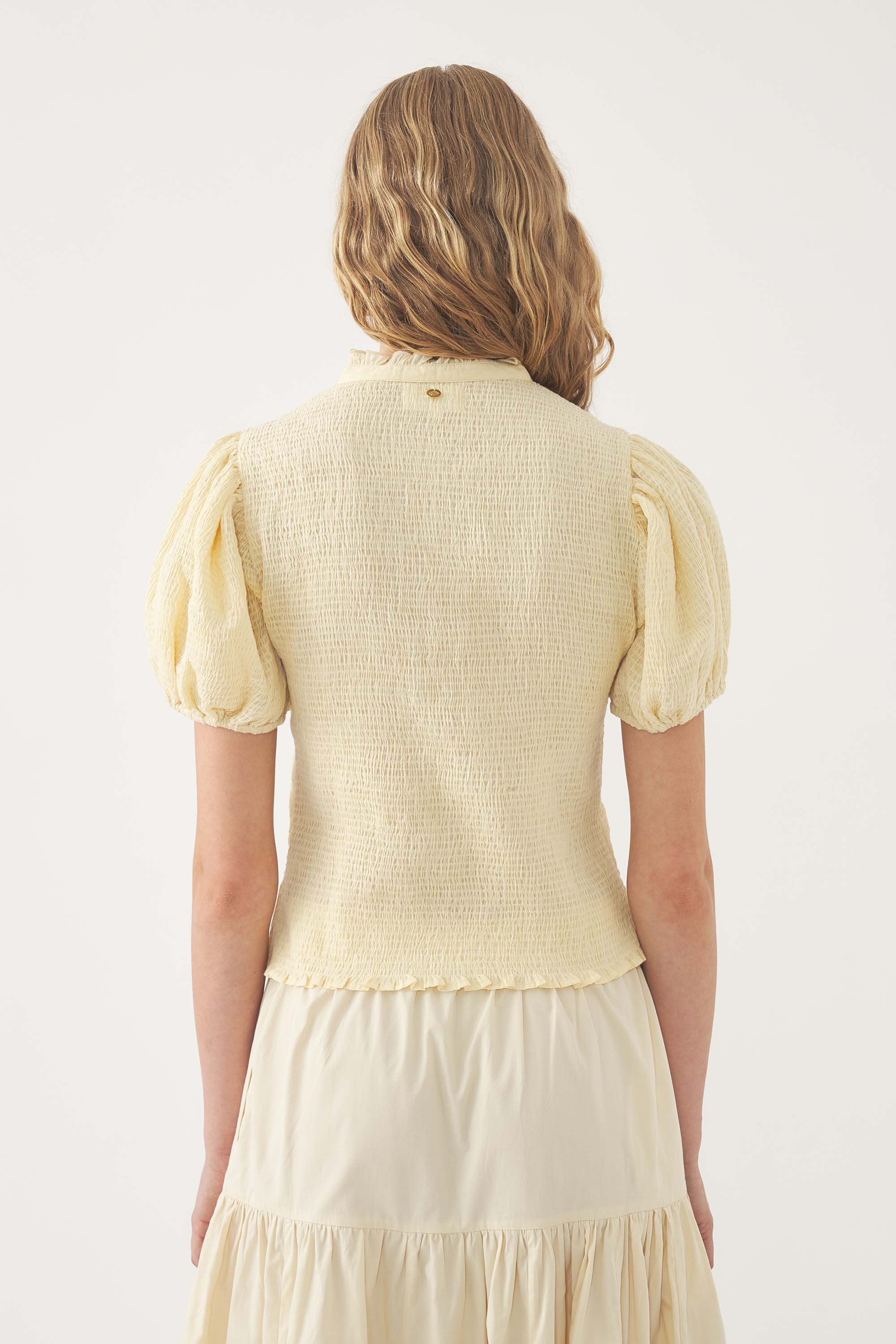 Smocked Blouse Angelo