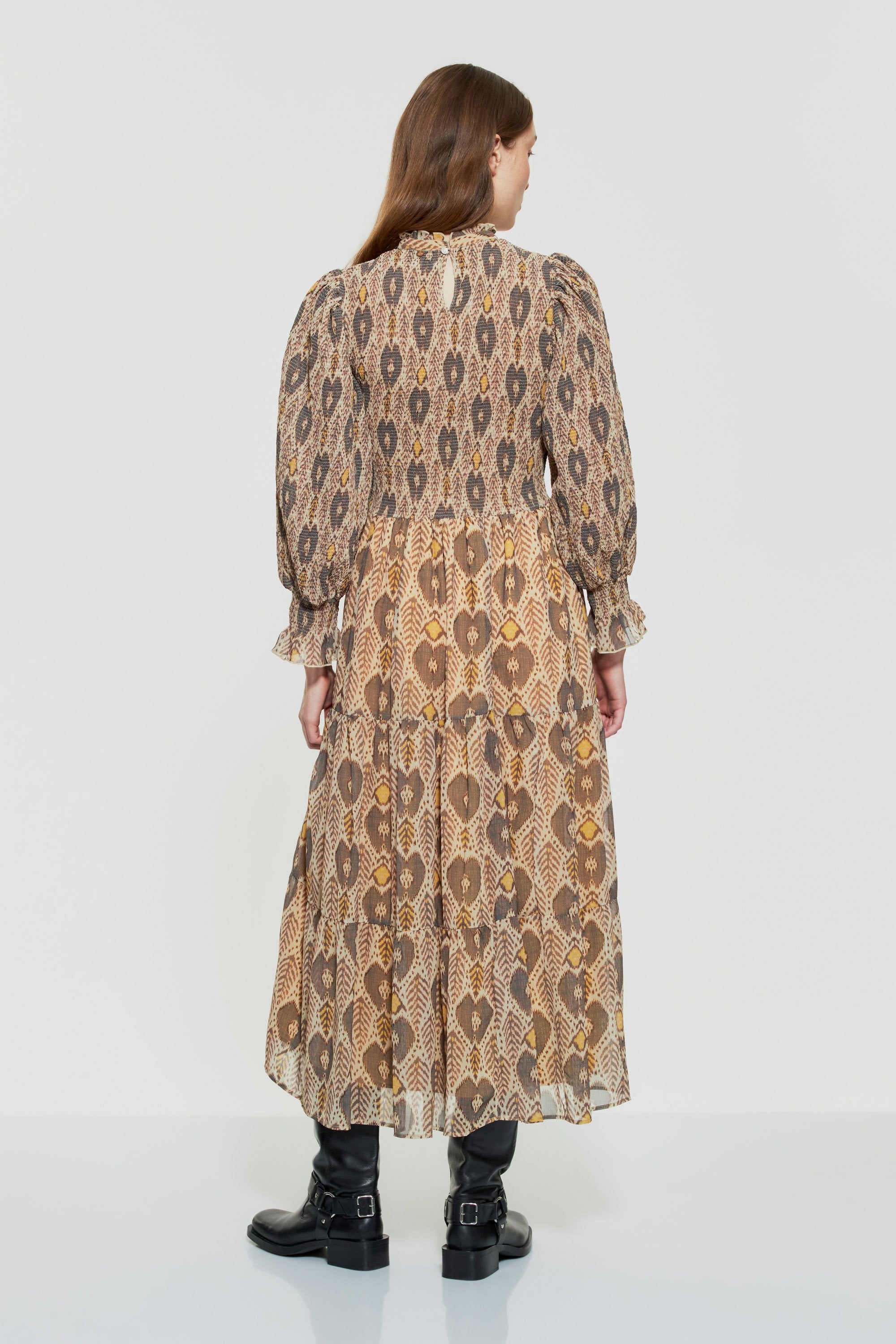 Animal maxi dress