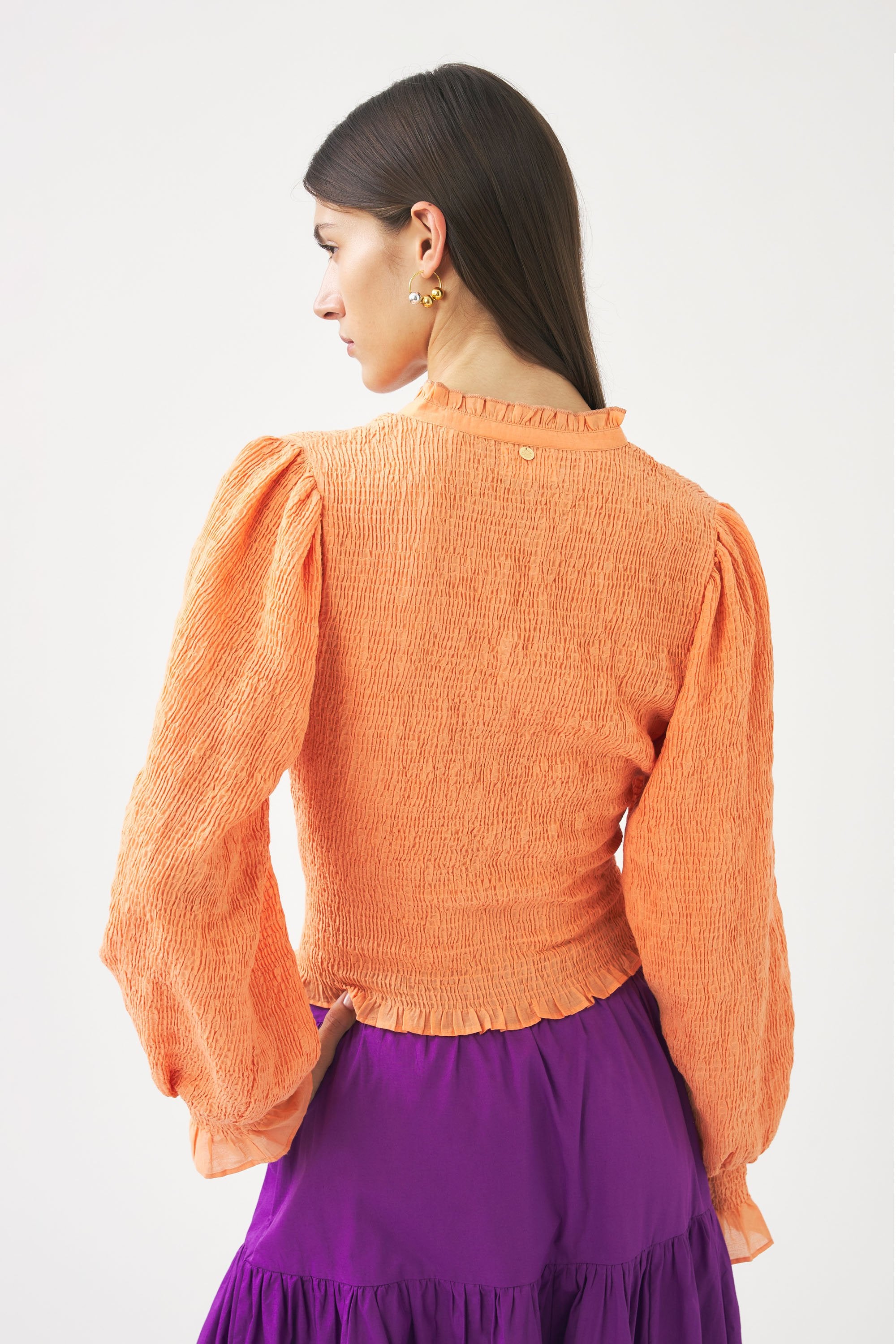 Smocked blouse Anna