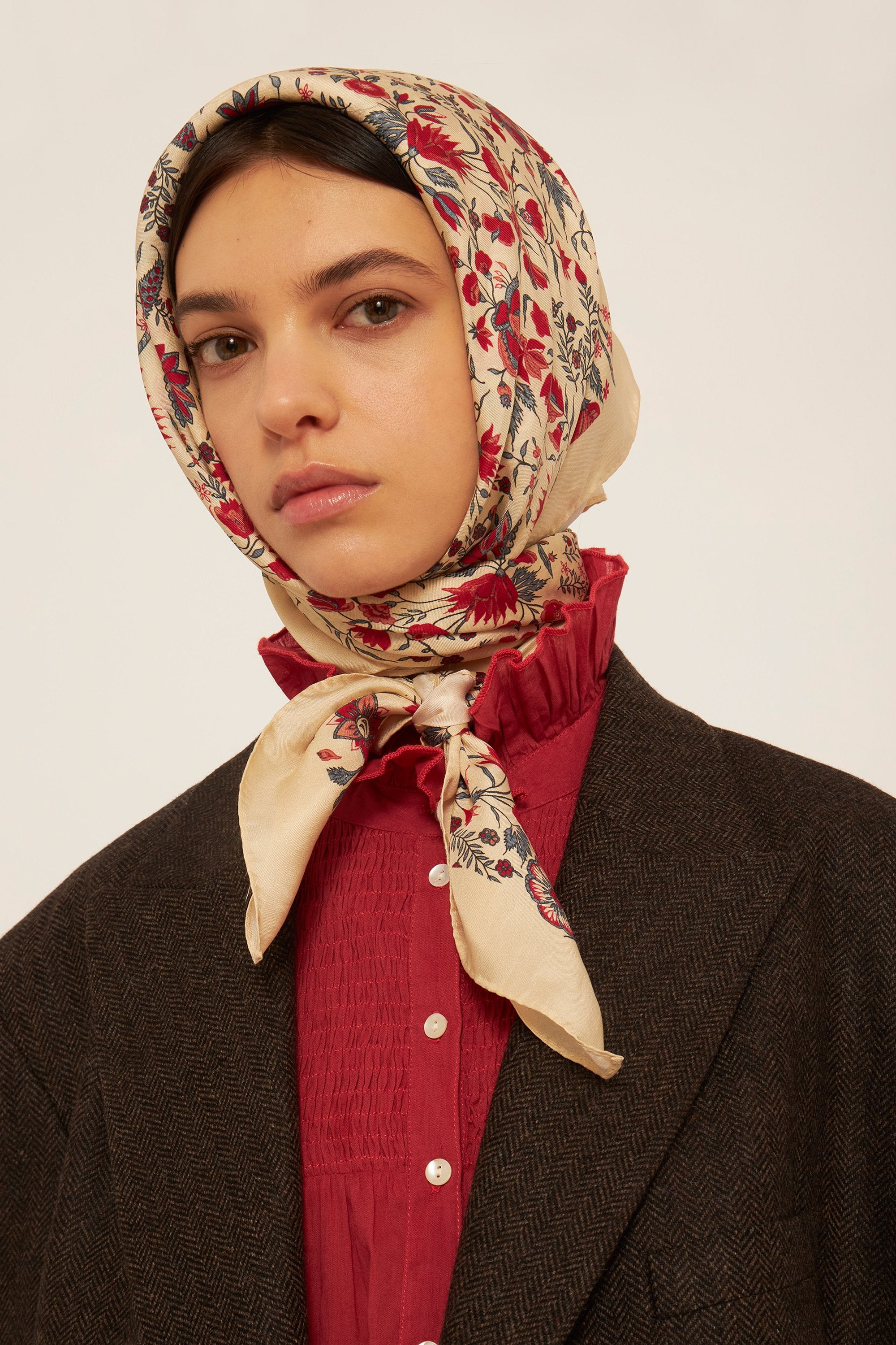 Foulard en soie Annie