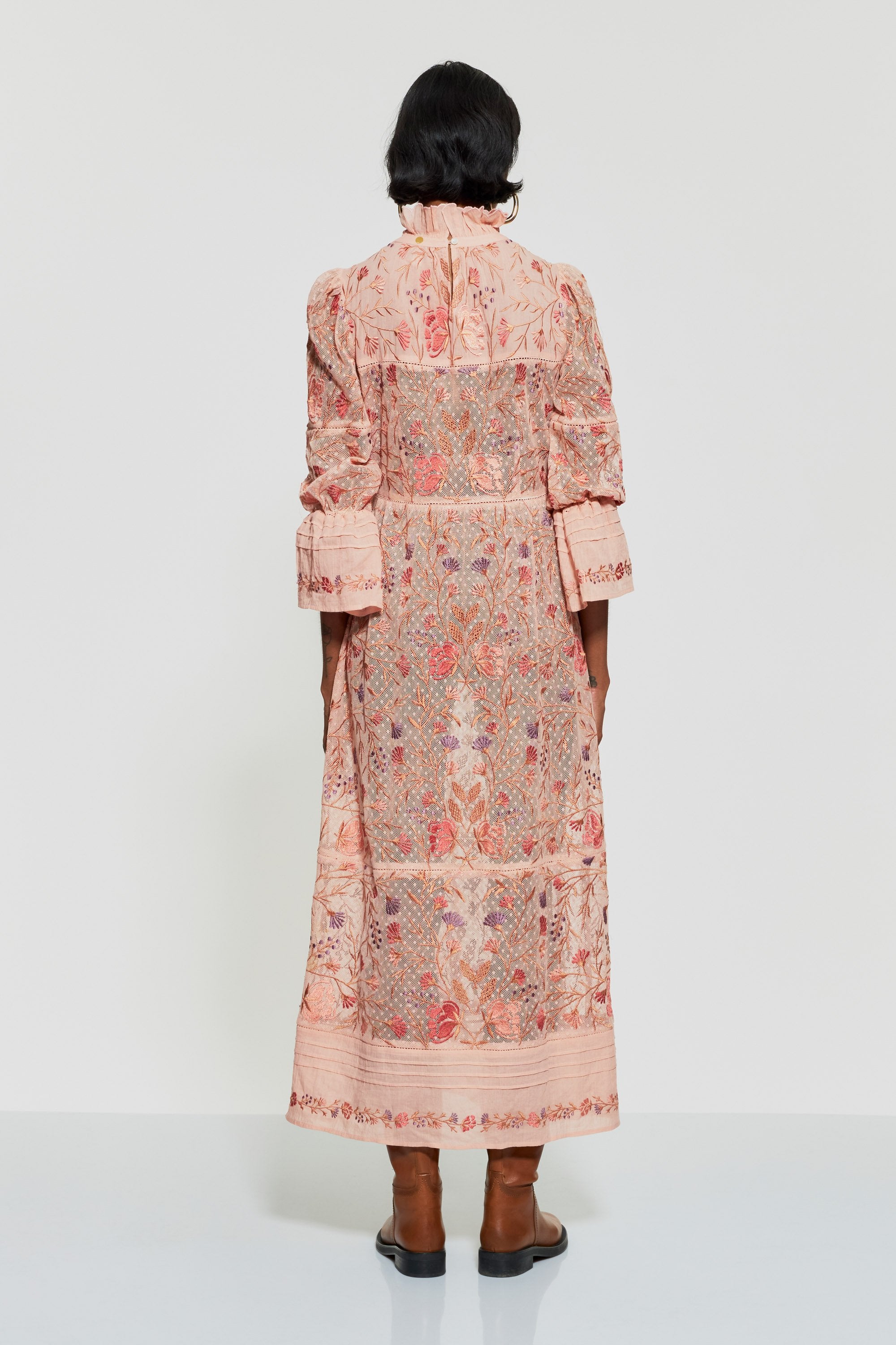 Vani embroidered maxi dress