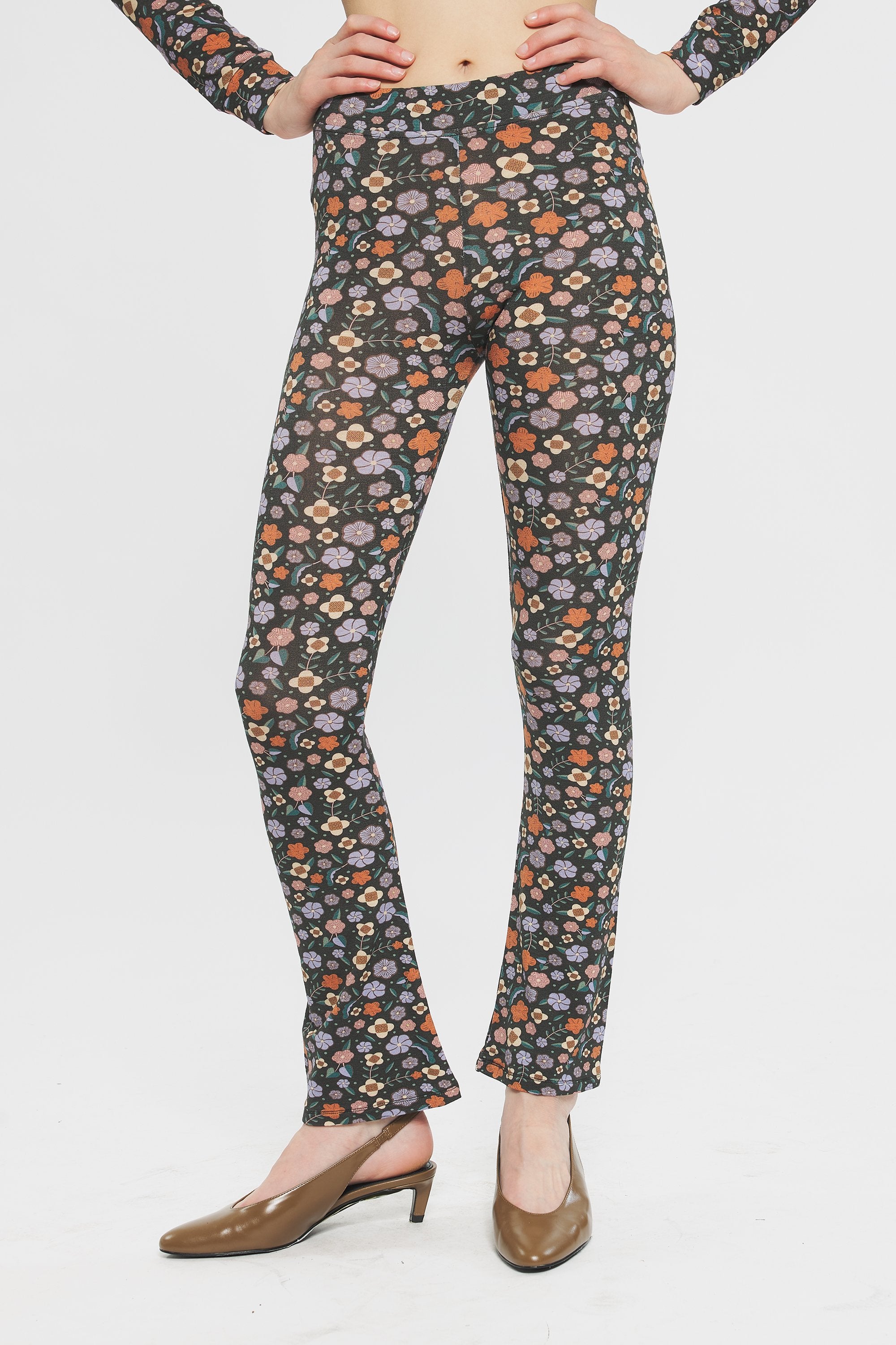 Aria Print trousers