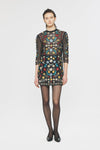 Ariani Embroidered mini dress